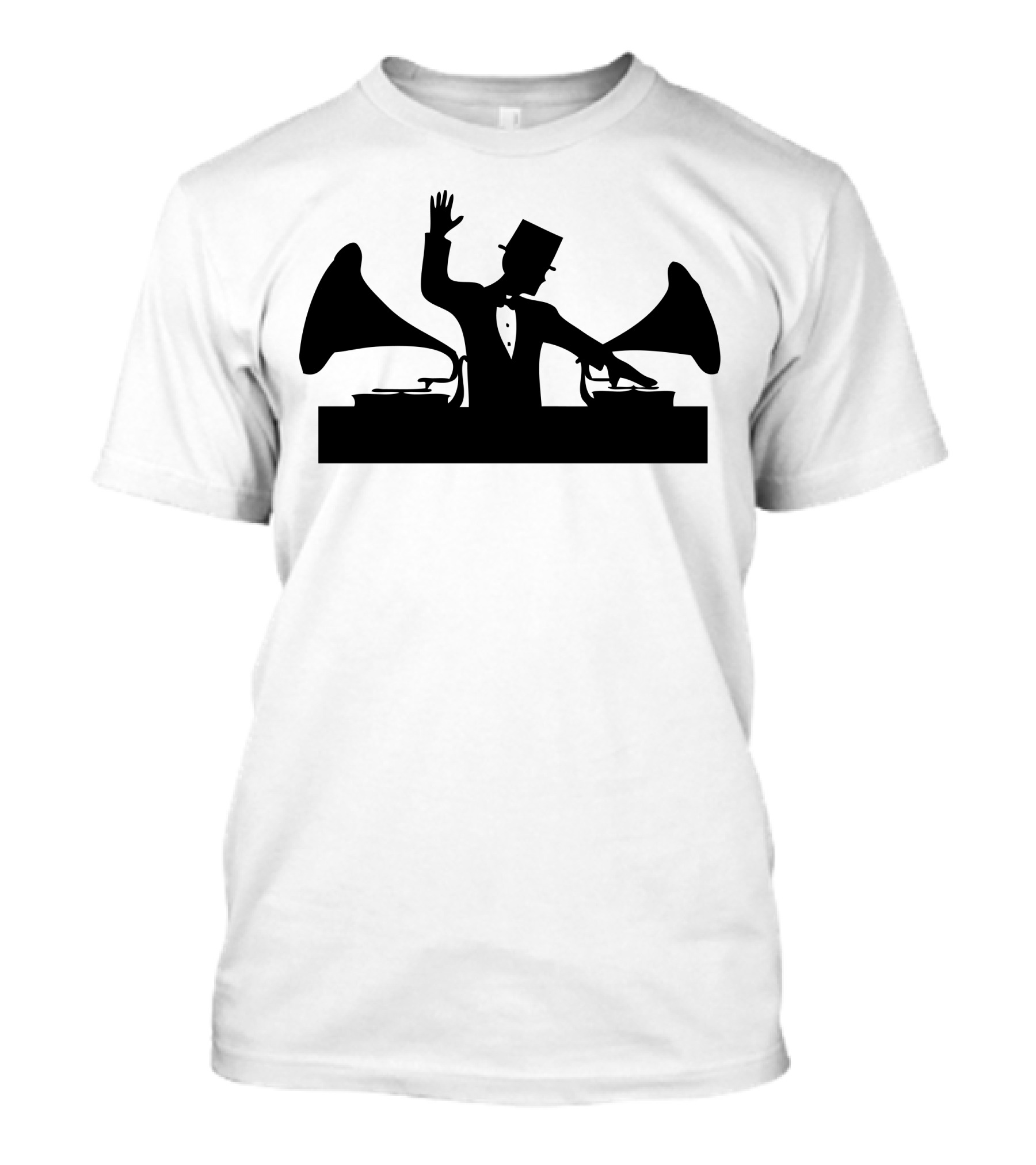 Classic DJ Vintage Gramophone T-Shirt