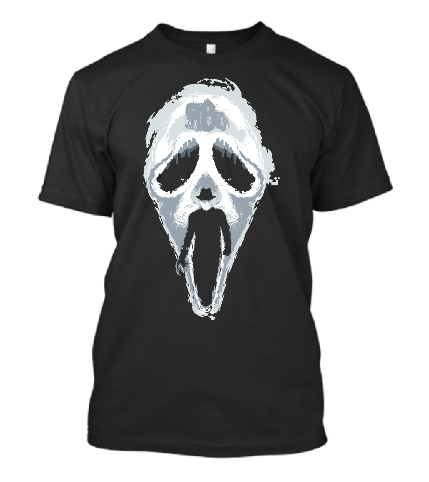 Ghost Face Craven Mask Iconic Horror Film Scream T-Shirt