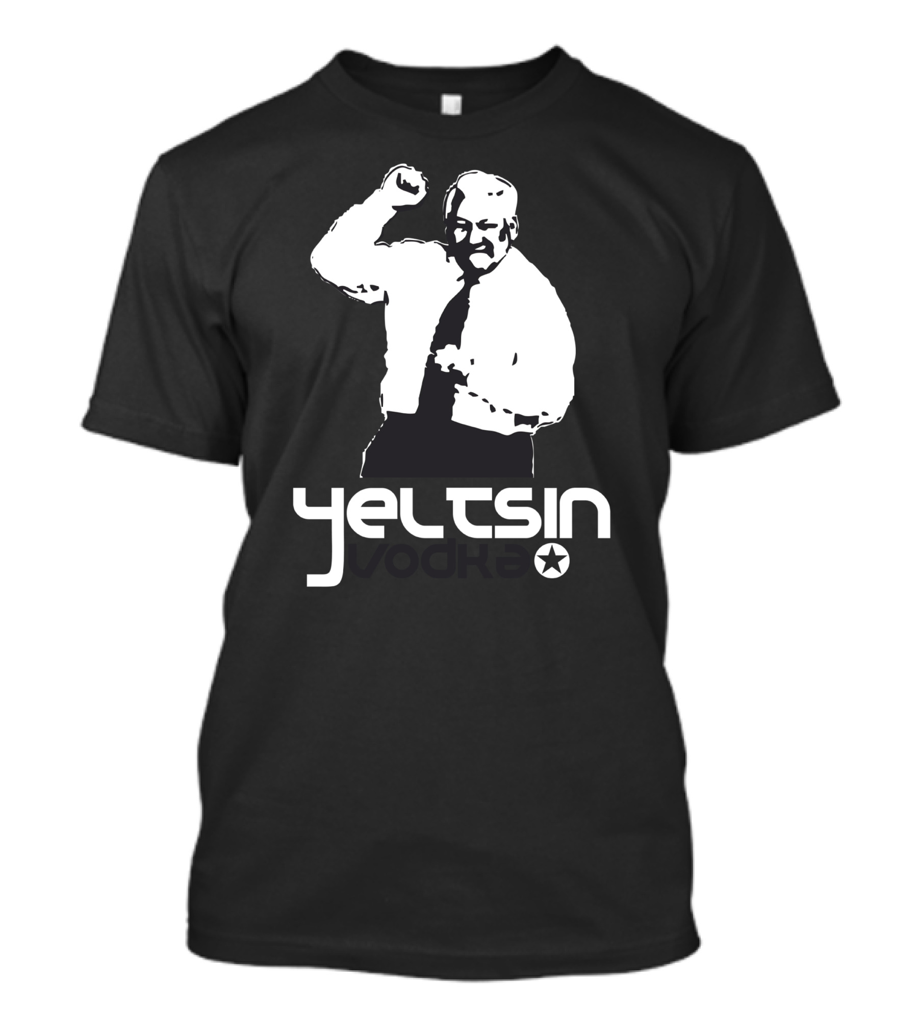 Yeltsin Star Dance Vodka T-Shirt