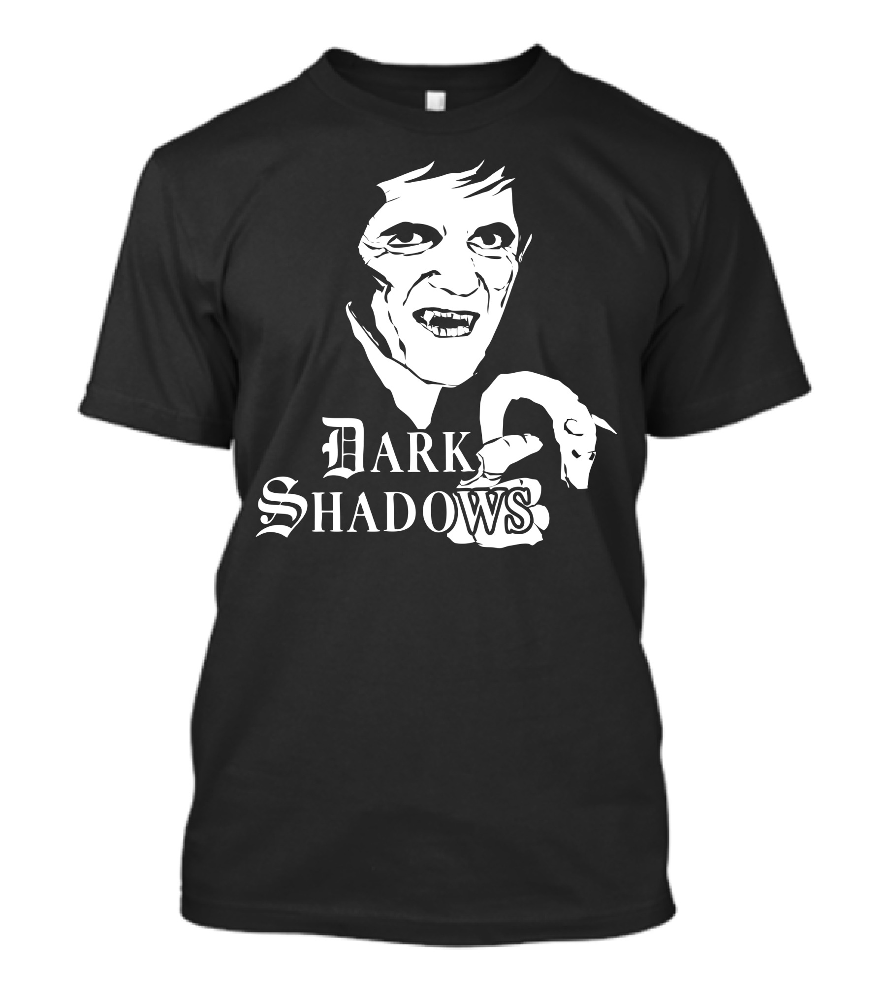 Dark Shadows Vampire Barnabas Collins Retro Gothic T-Shirt