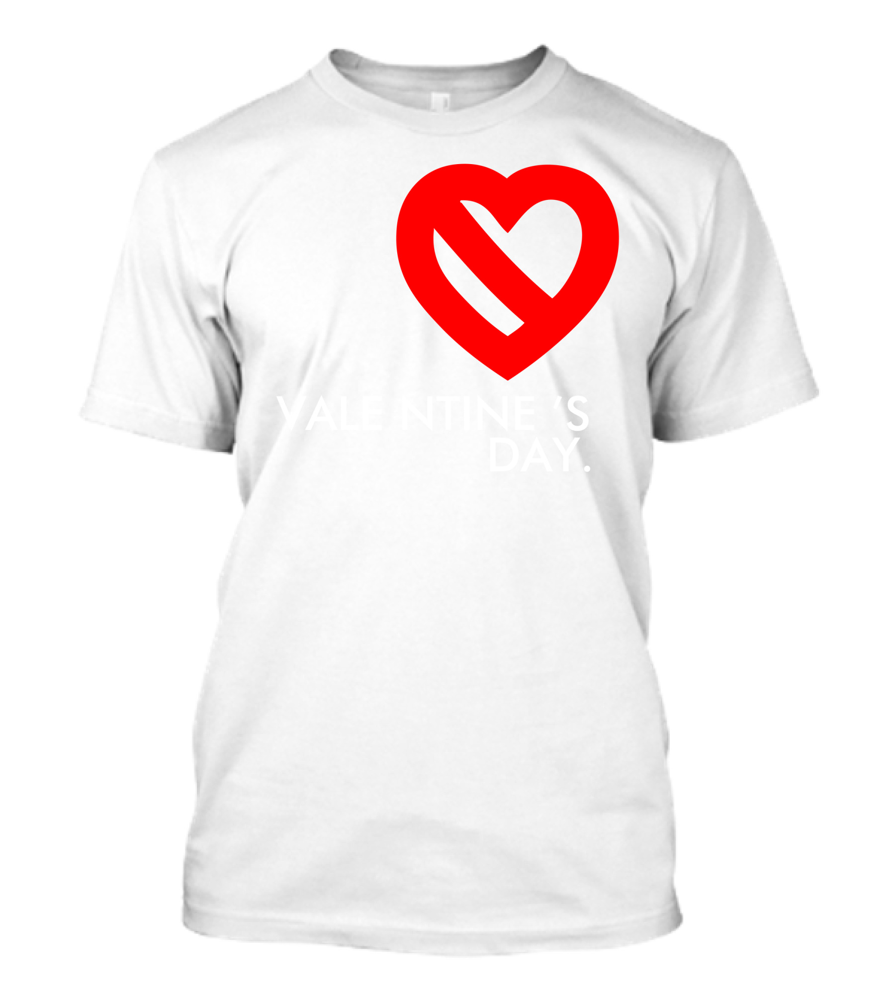 Don’t Heart Valentine’s Day Broken Heart T-Shirt