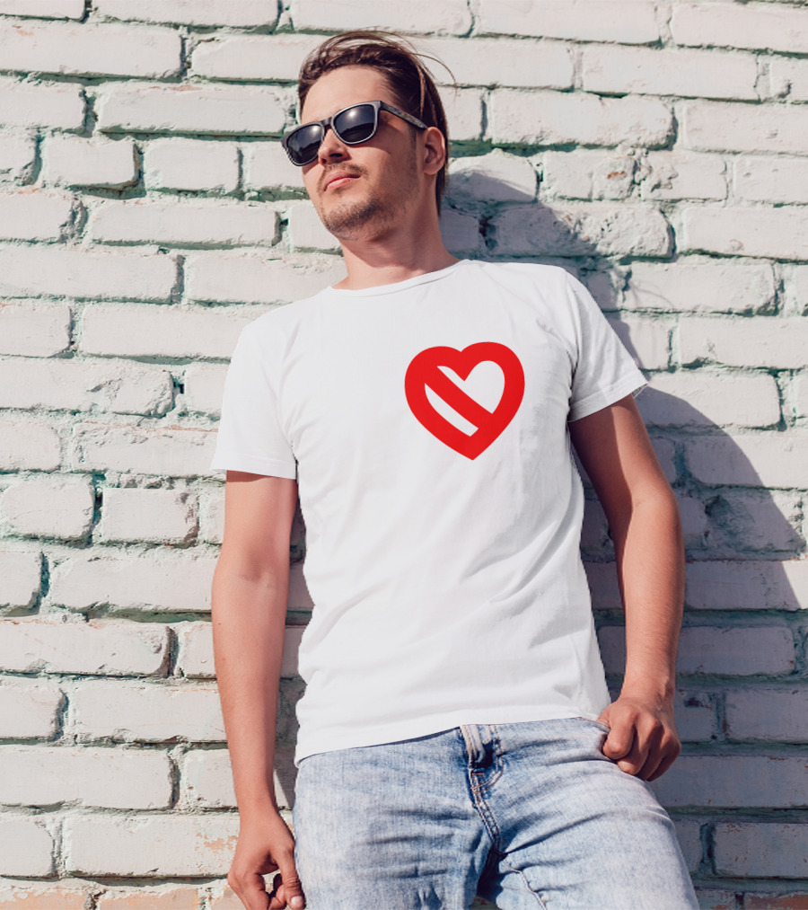 Don’t Heart Valentine’s Day Broken Heart T-Shirt