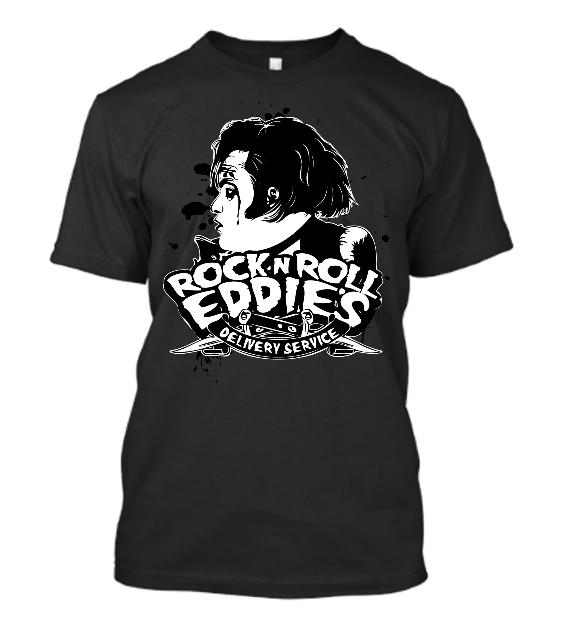 Rock N Roll Eddies Delivery Service T-Shirt
