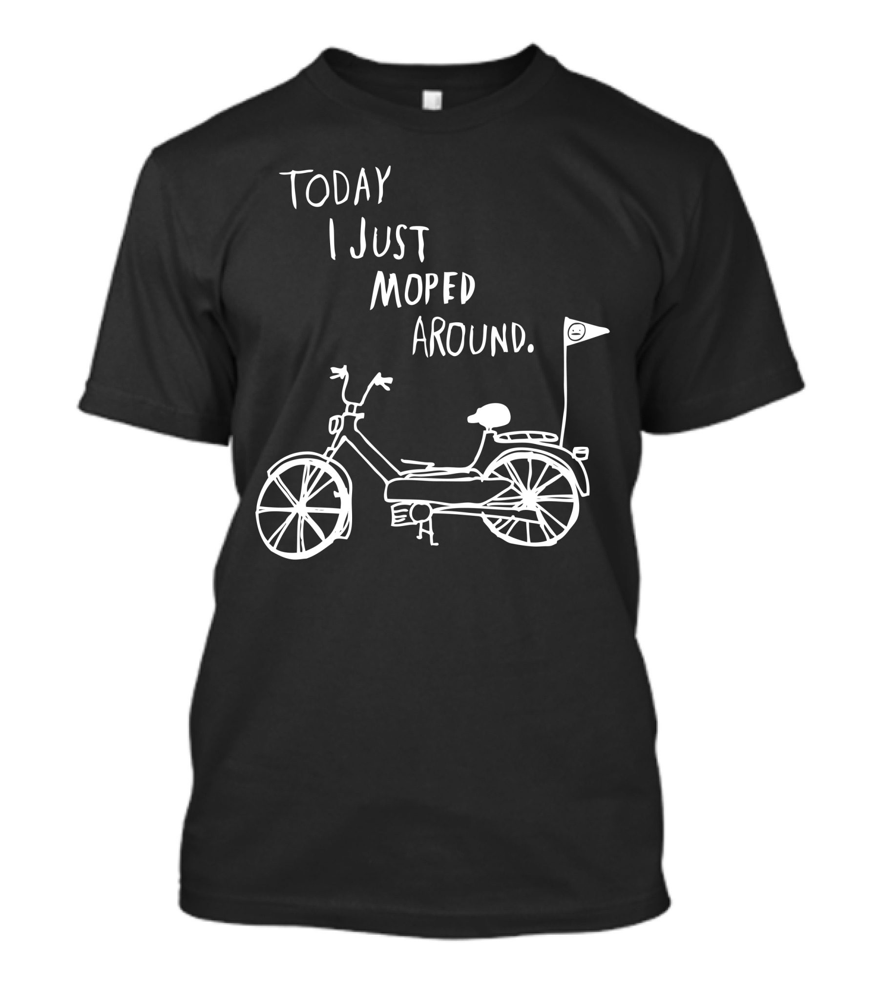 Today I Just Moped Around Electric Scootaloo T-Shirt