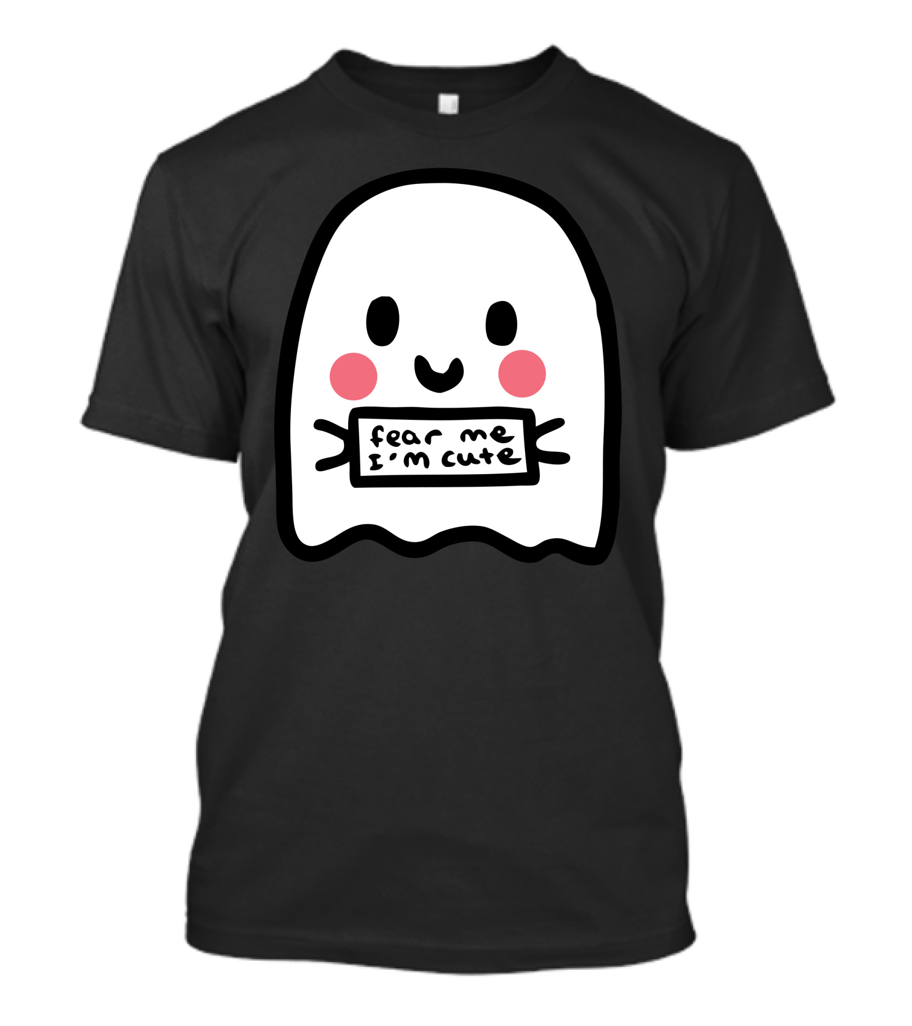 Fear Me I'm Cute Ghost T-Shirt