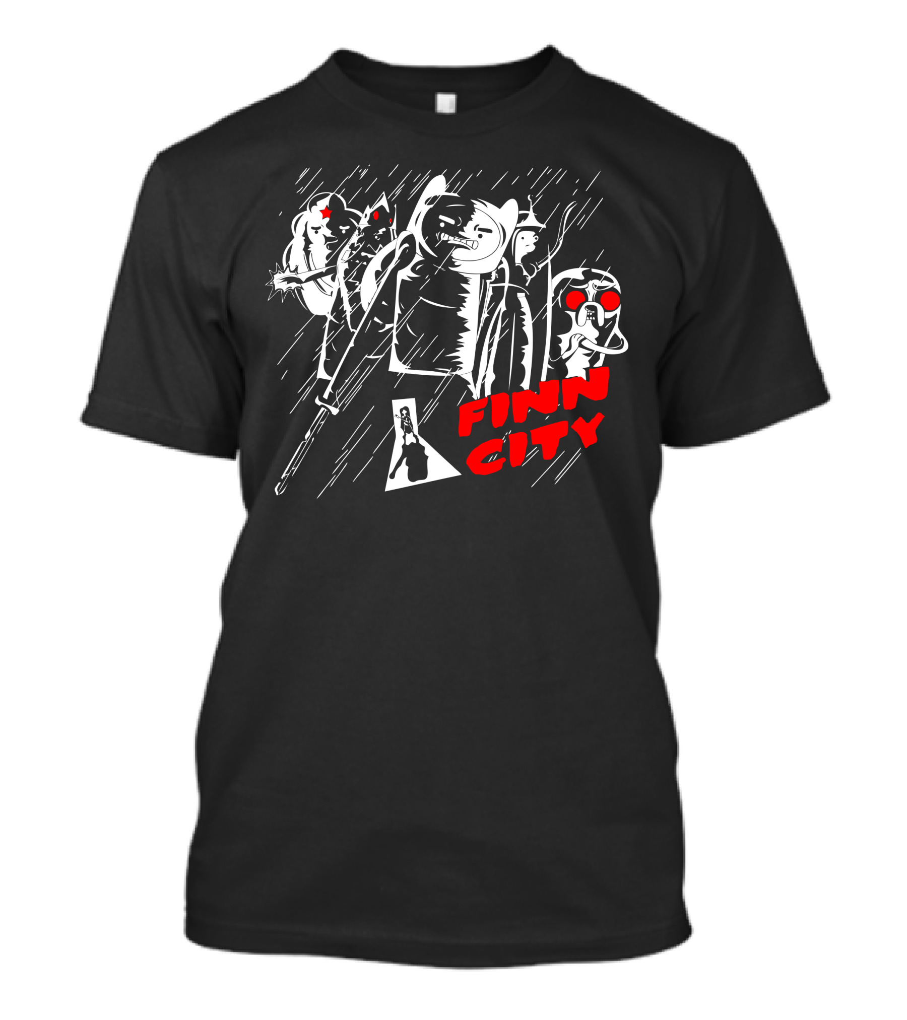 Adventure Time Sin City Finn City T-Shirt