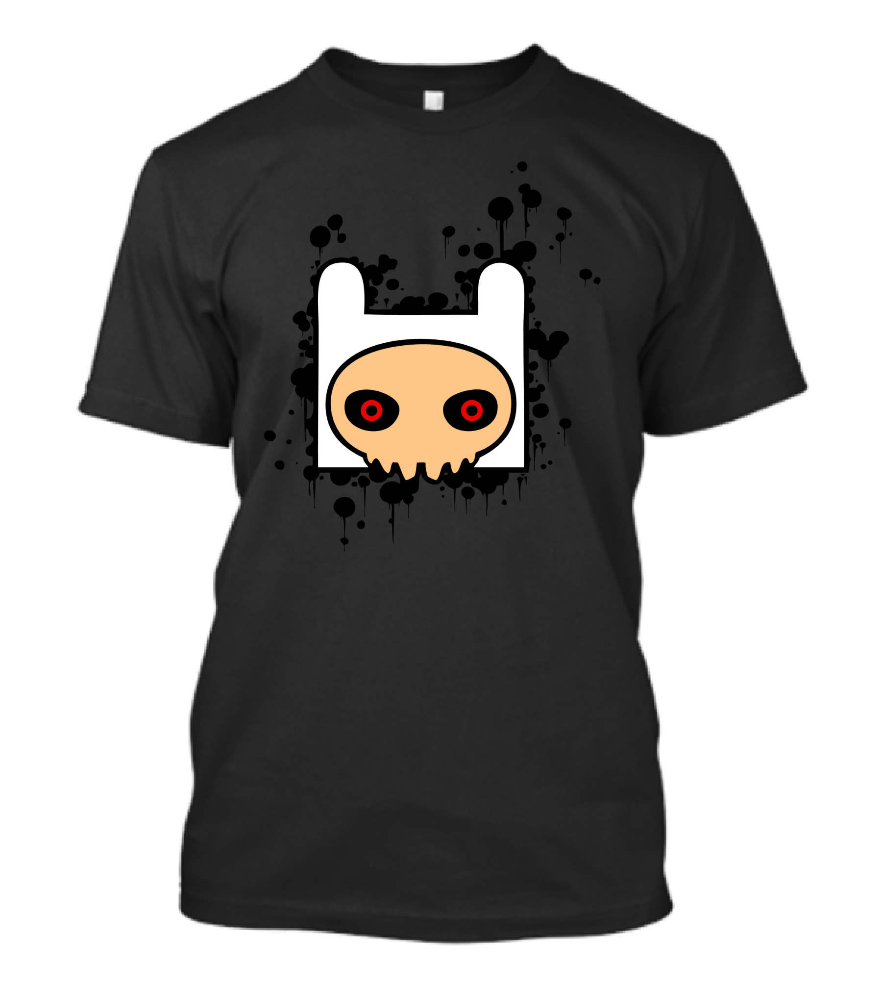 Finn The Human Adventure Skull T-Shirt