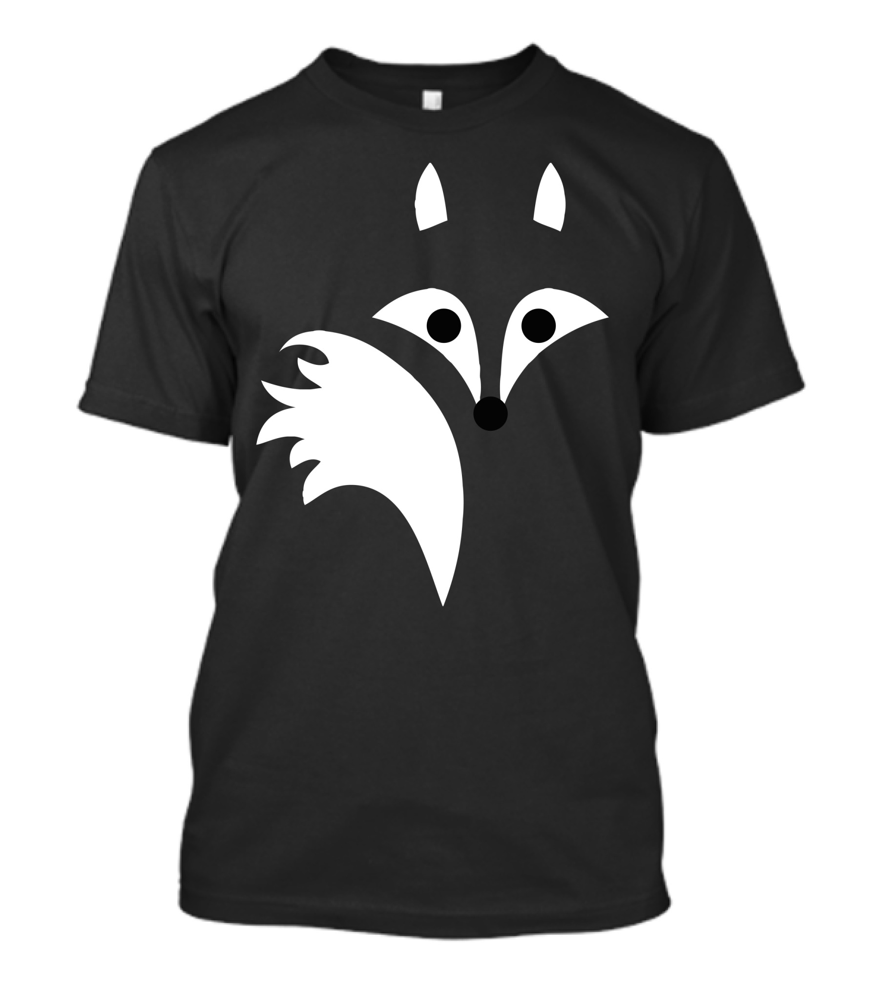 Fox Lines Minimalist T-Shirt