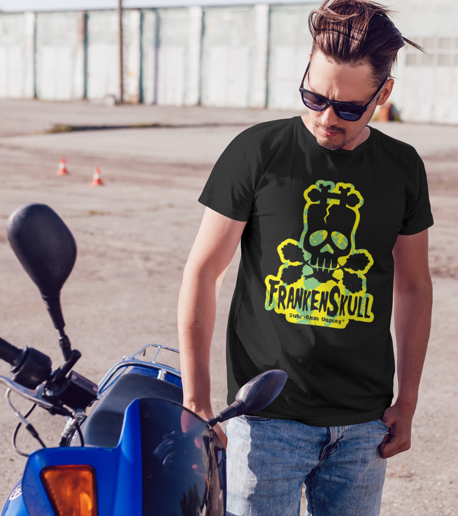 Frankenskull Sub Ohm Vaping Skull T-Shirt