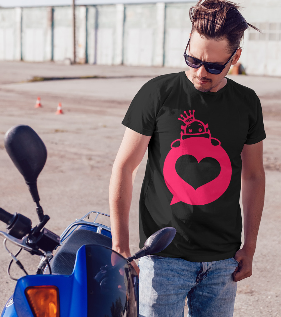 Glorious Monster Love King Heart T-Shirt