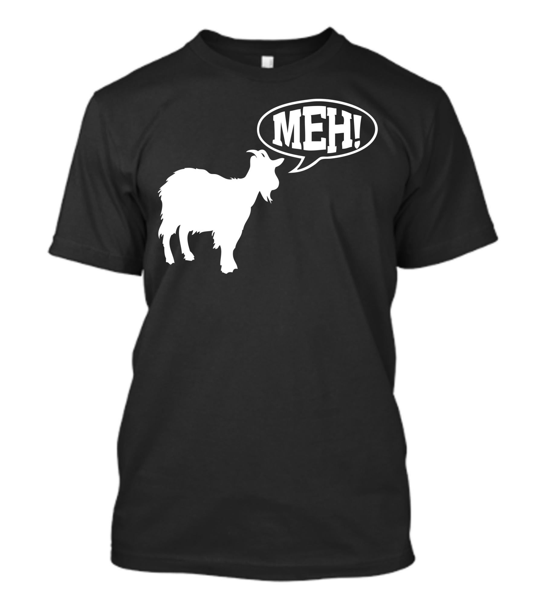 GOAT Meh Speech Bubble T-Shirt