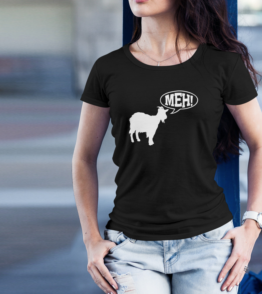 GOAT Meh Speech Bubble T-Shirt
