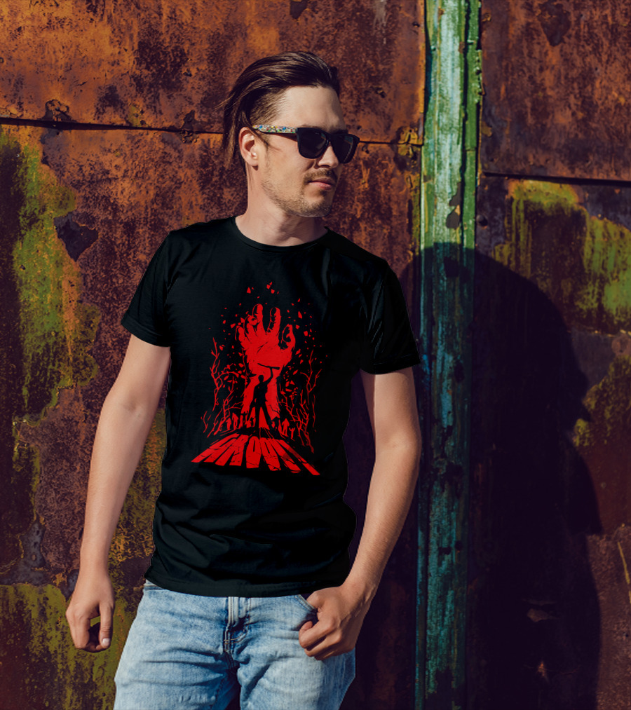 Evil Dead Groovy Hand T-Shirt