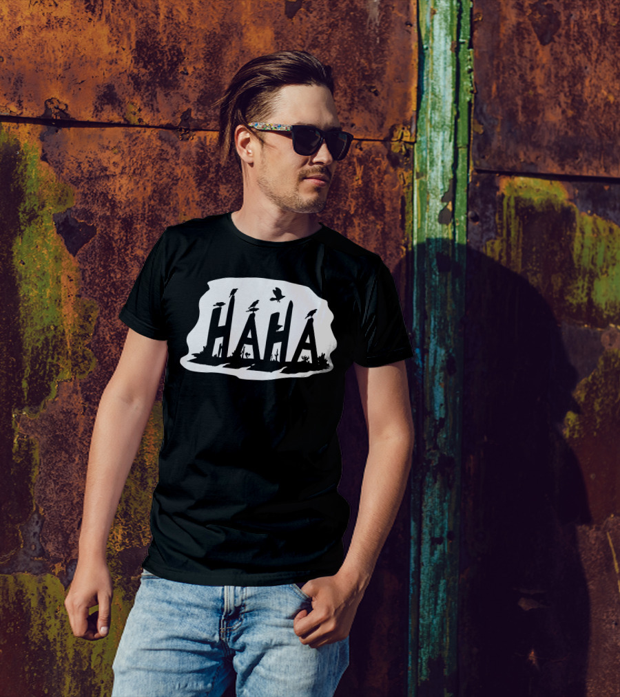 Haha The Harris Hawk Birds T-Shirt