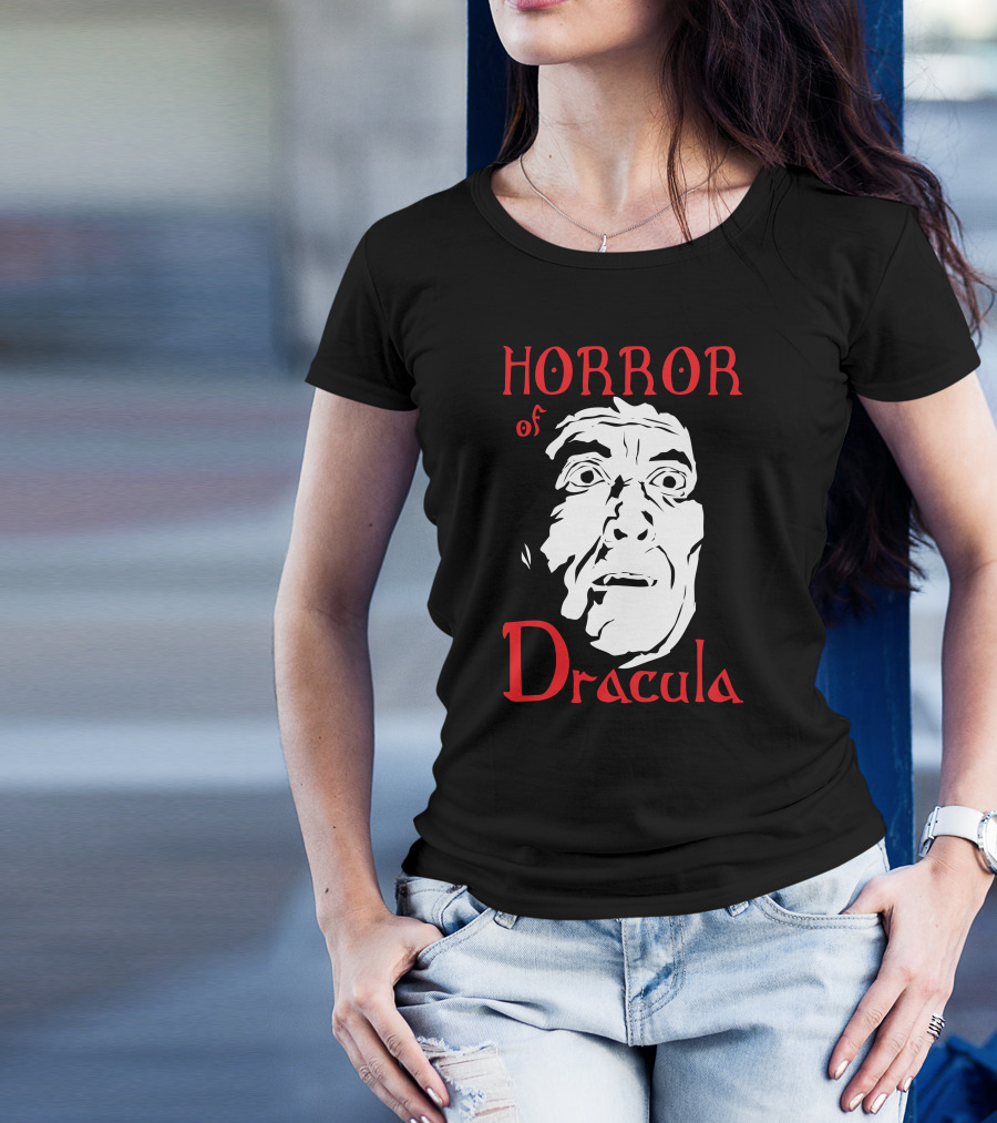 HORROR OF DRACULA VINTAGE CLASSIC FACE T-Shirt