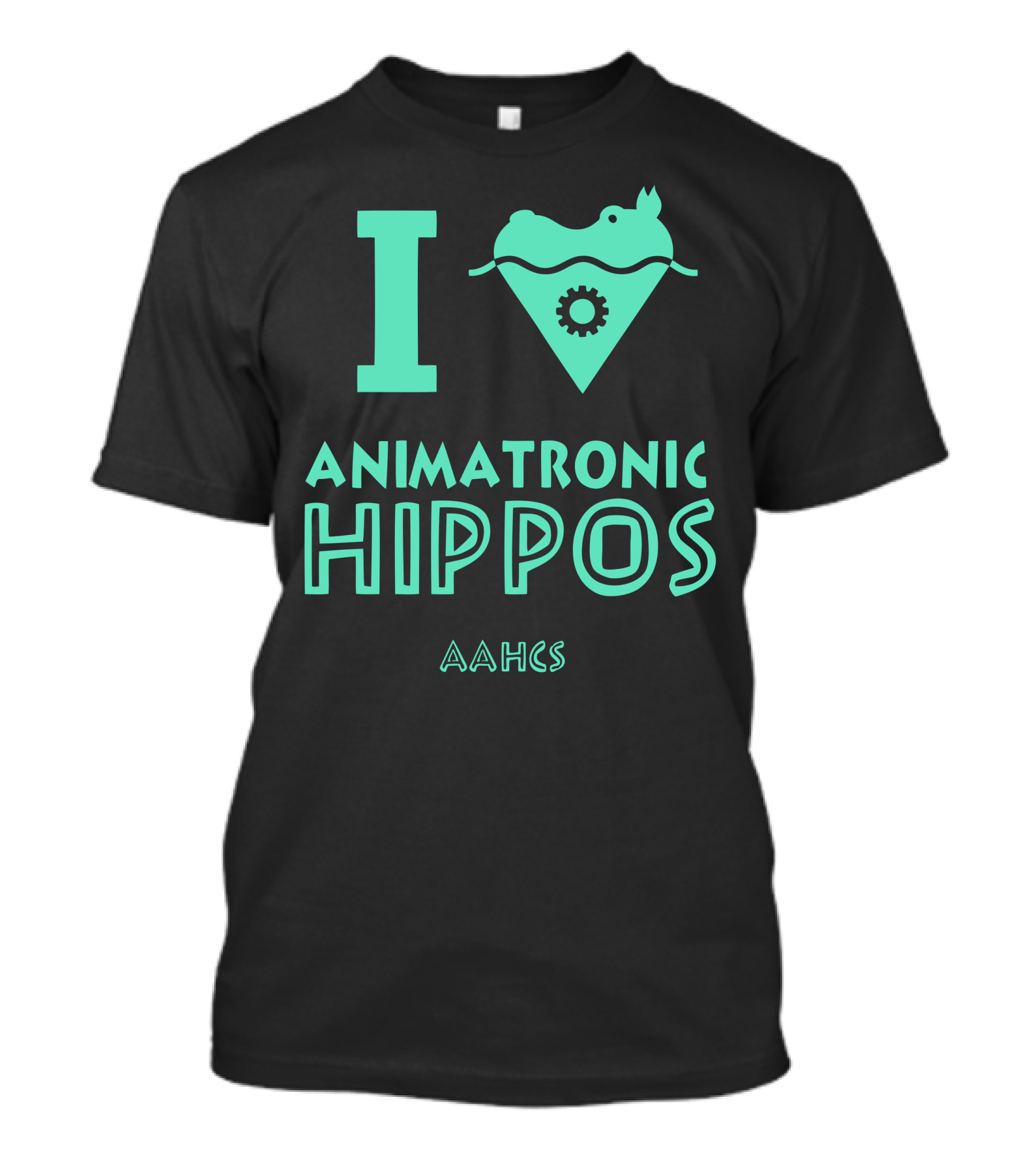 I Heart Animatronic Hippos AAHCS T-Shirt