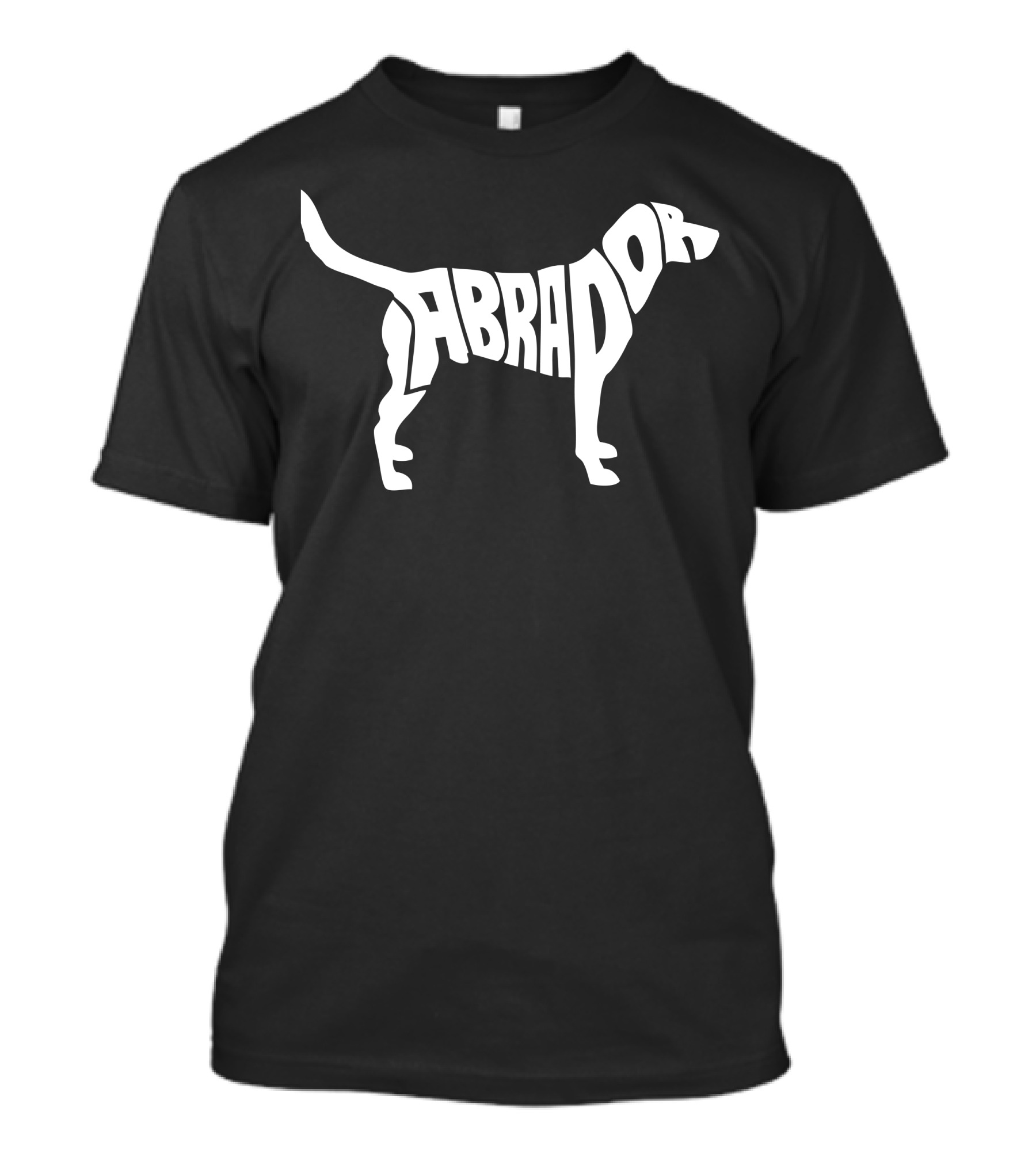 Labrador Dog Shape T-Shirt