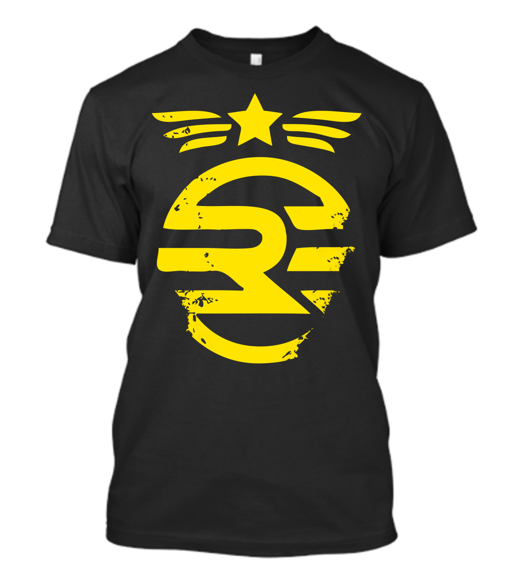 SR Star Emblem With Wings T-Shirt