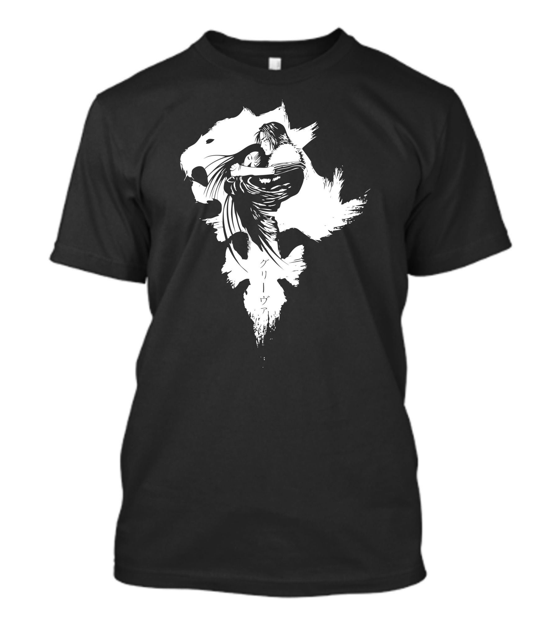 Leonhart Griever Embrace Final Fantasy VIII White Lion T-Shirt