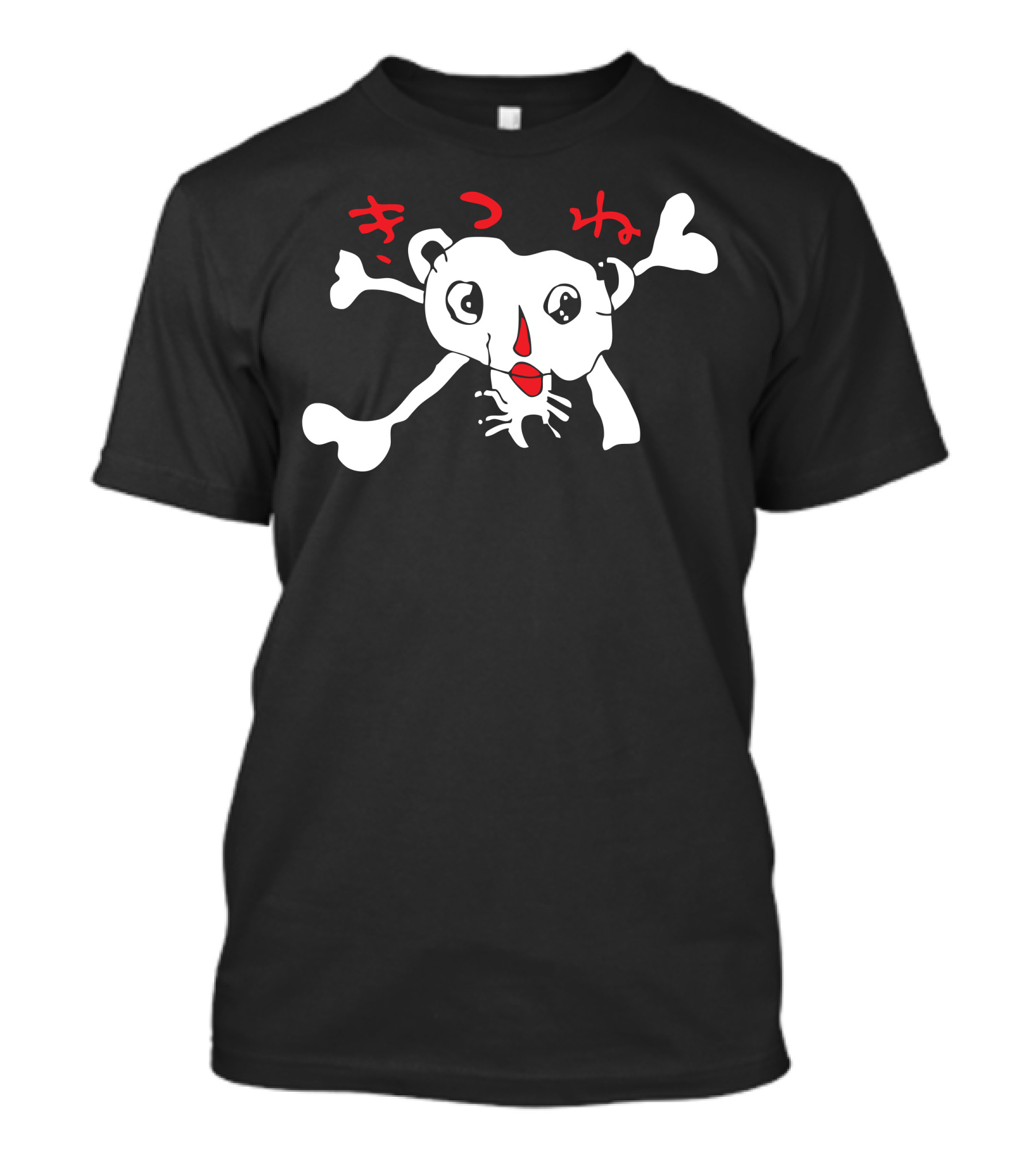 Luffy Foxy Pirates Jolly Roger Kitsune T-Shirt