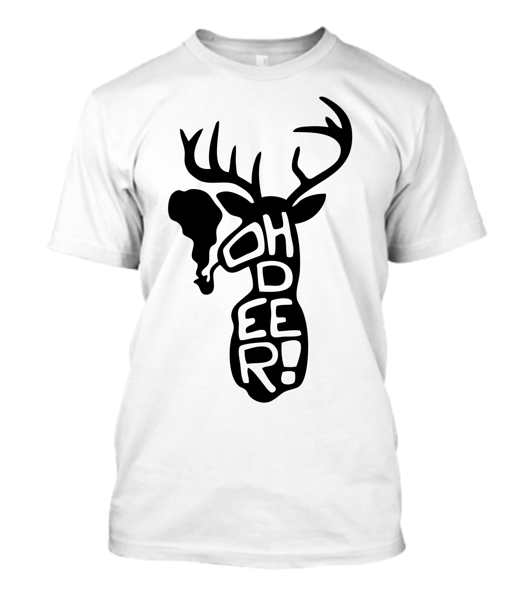 Oh Deer Smoke Antler T-Shirt