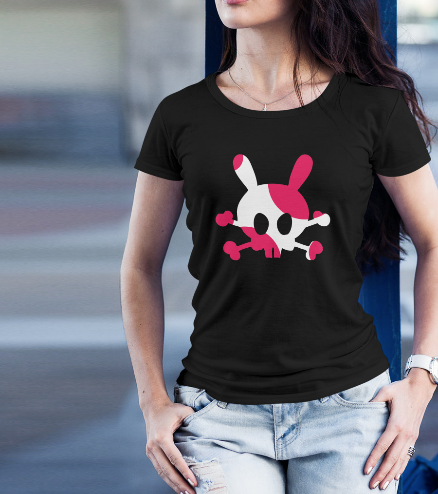 Pirate Skull Rabbit Crossbones T-Shirt