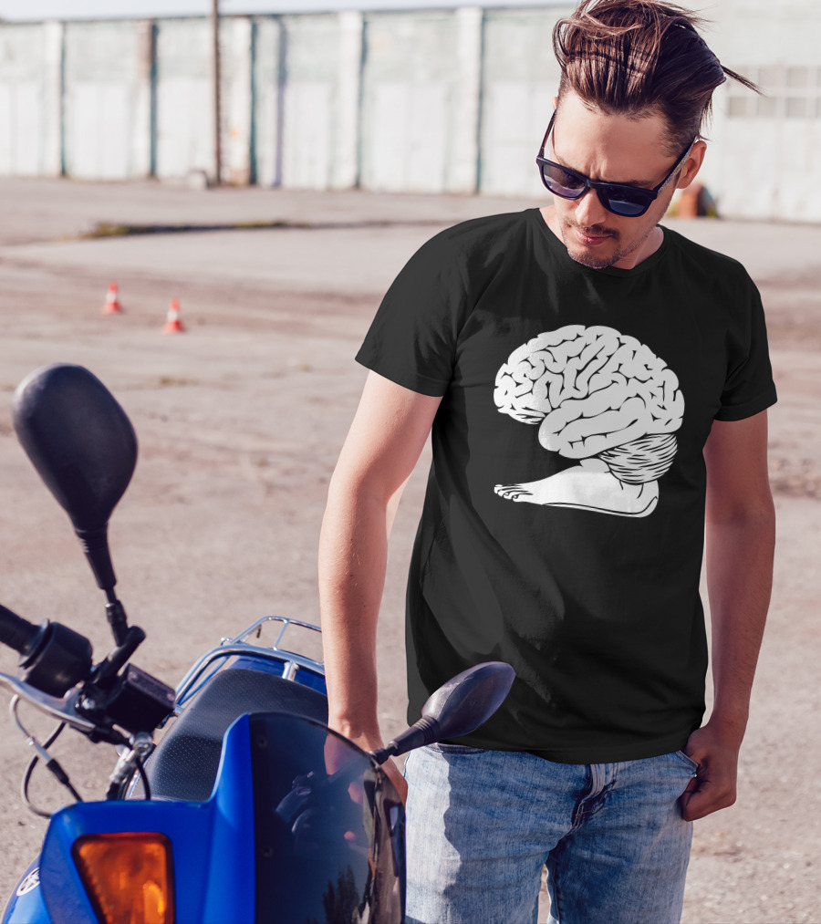 Rephlex Braindance Brain Foot Illusion T-Shirt