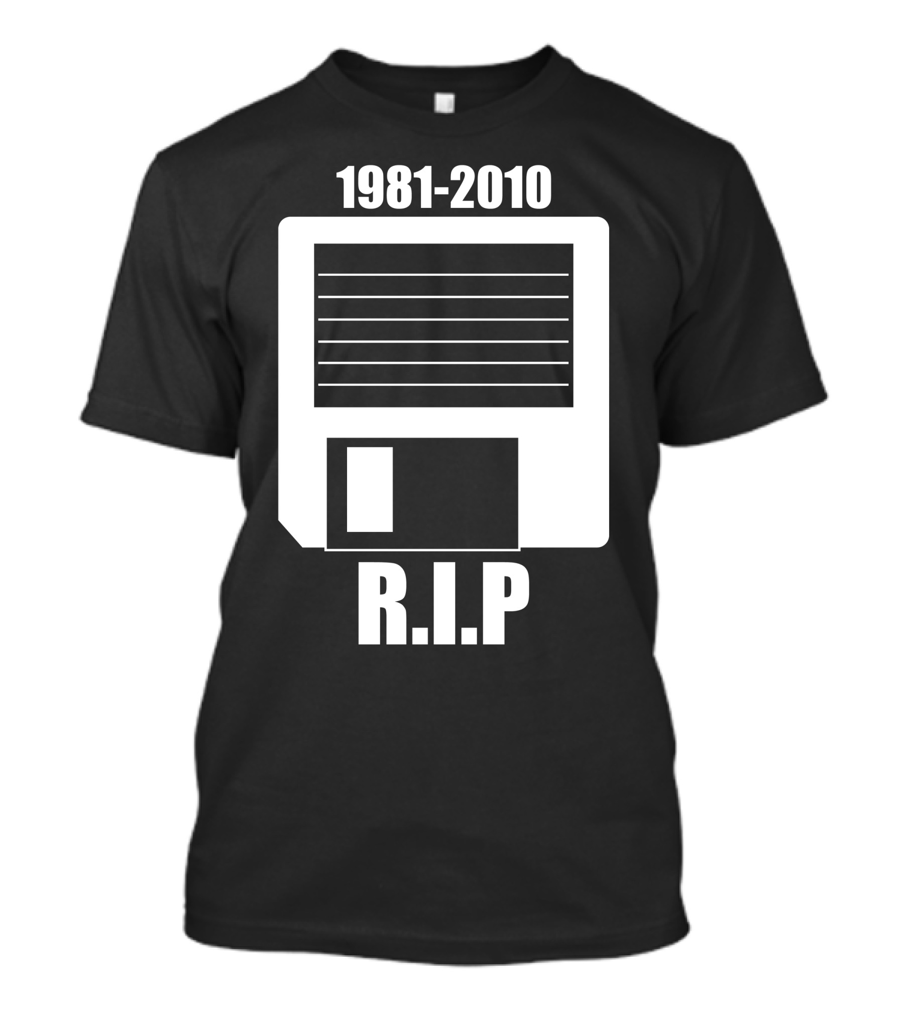 1981-2010 R.I.P Floppy Disk T-Shirt