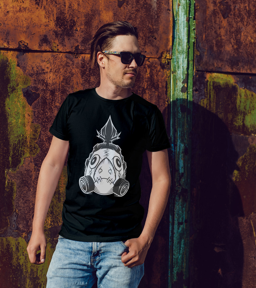 Roadhog Overwatch Mask Icon Gaming T-Shirt