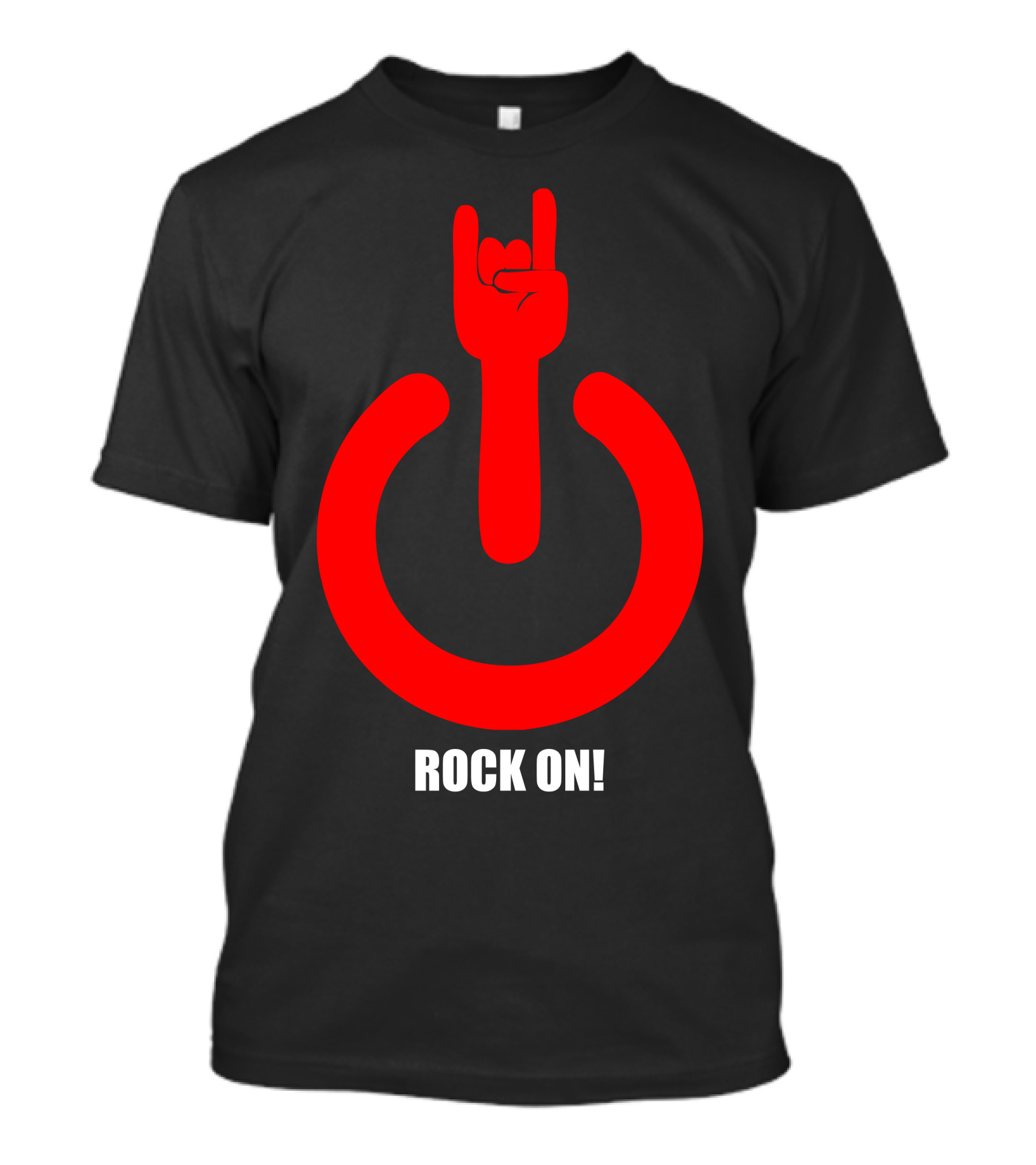 ROCK ON Hand Gesture Power T-Shirt