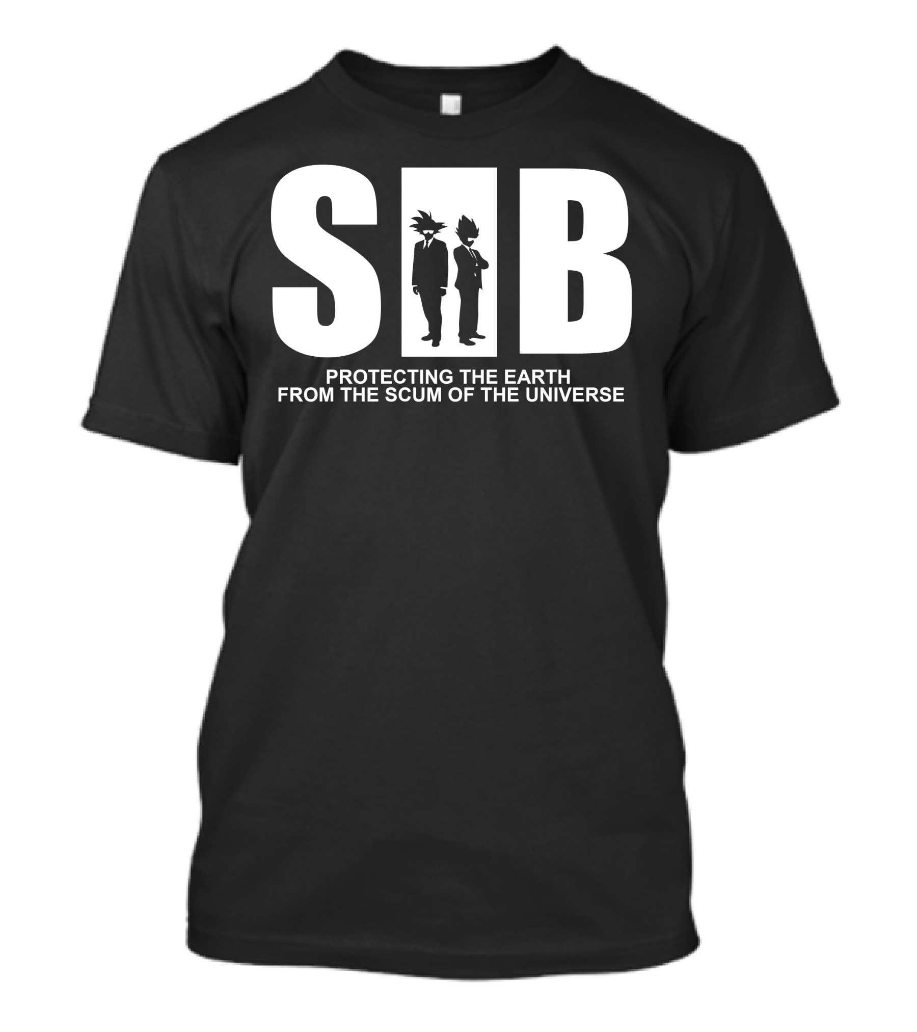 Saiyans Protecting The Earth From The Scum Of The Universe T-Shirt