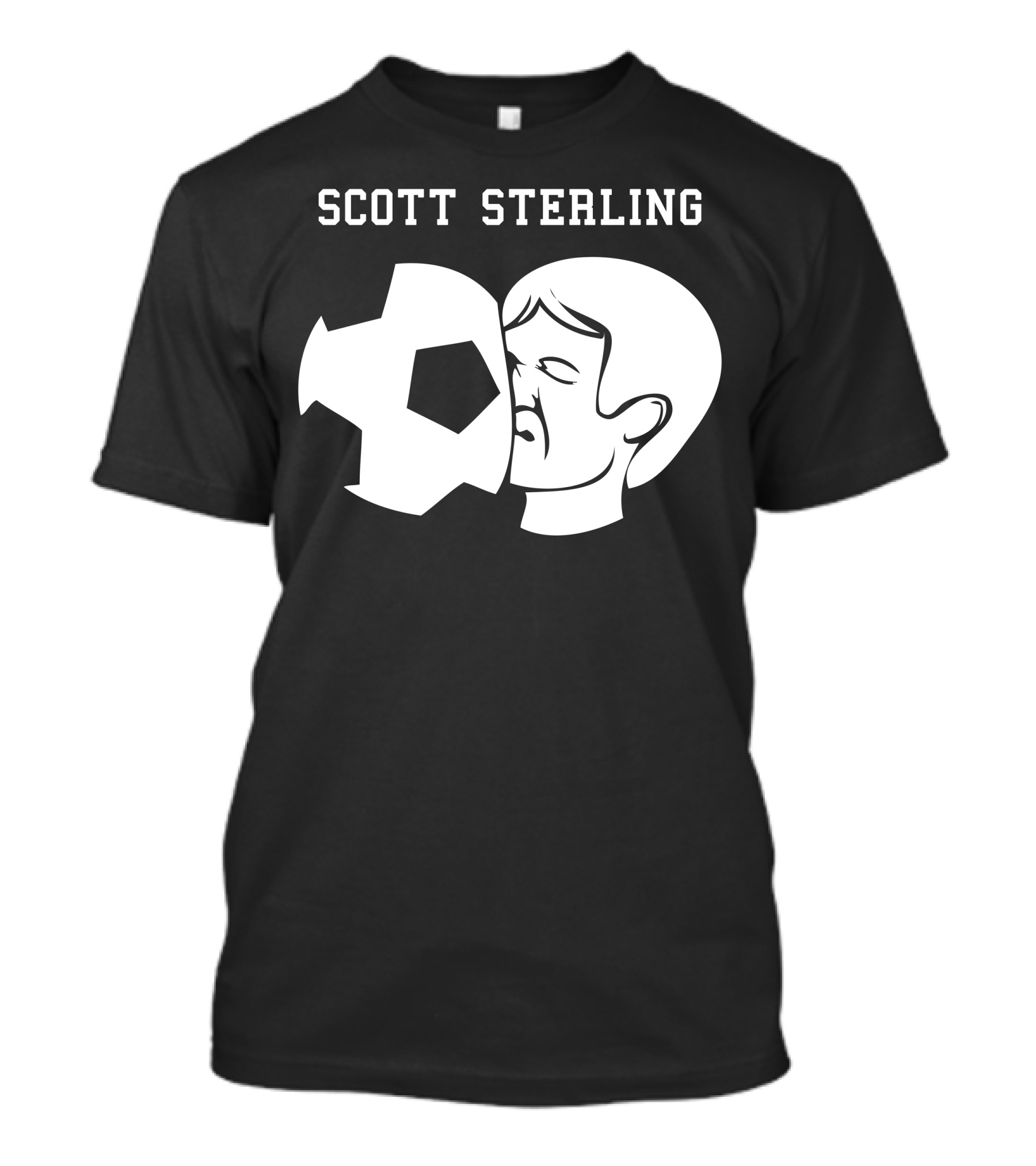 Scott Sterling Head-to-Ball Soccer Moment T-Shirt