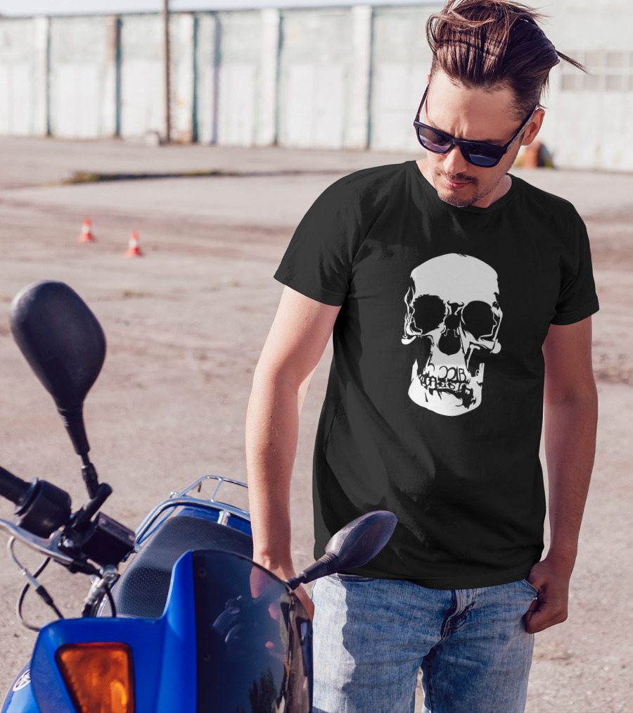 221B Skull Sherlock Holmes T-Shirt