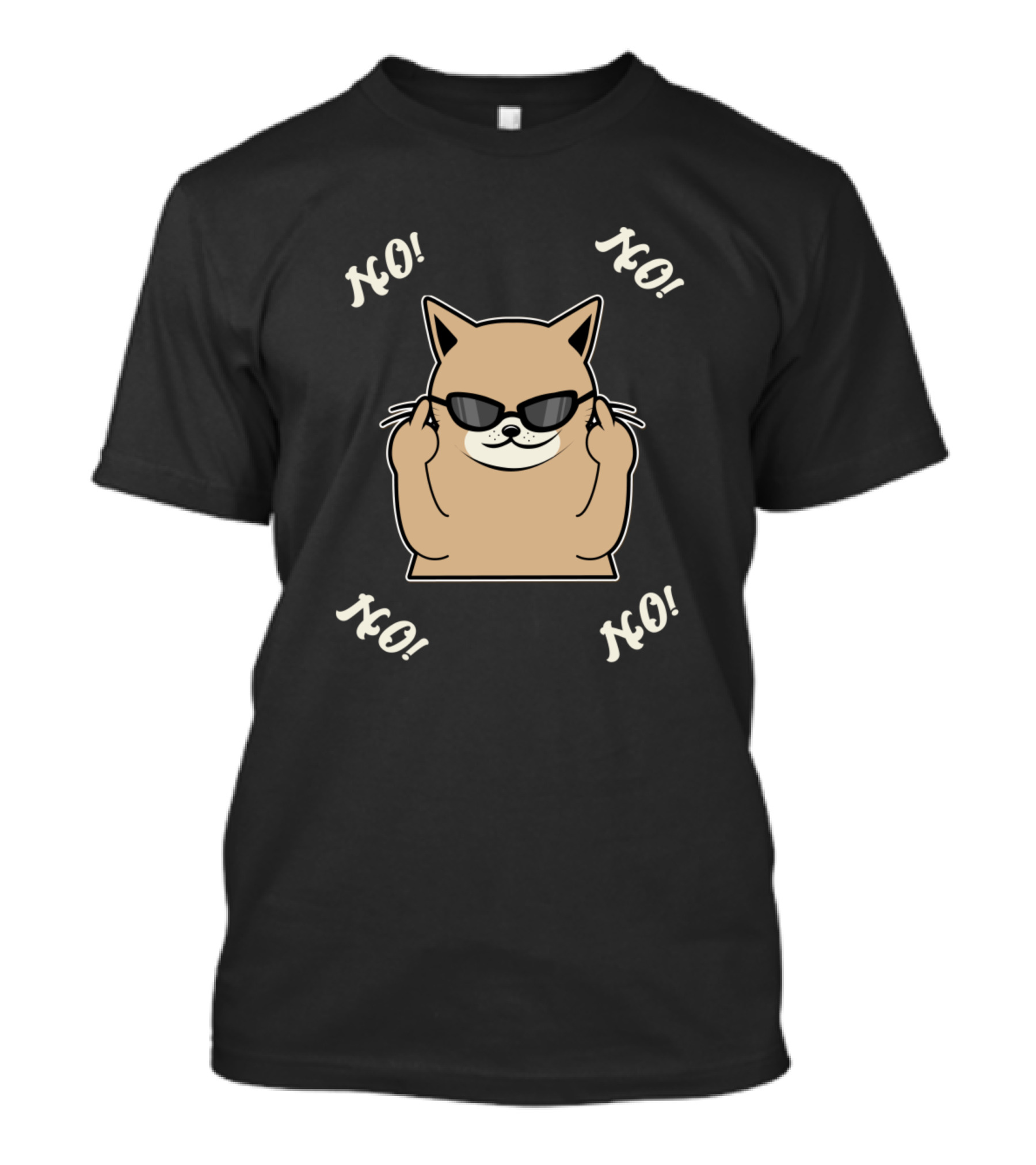 NO Cat NO NO T-Shirt