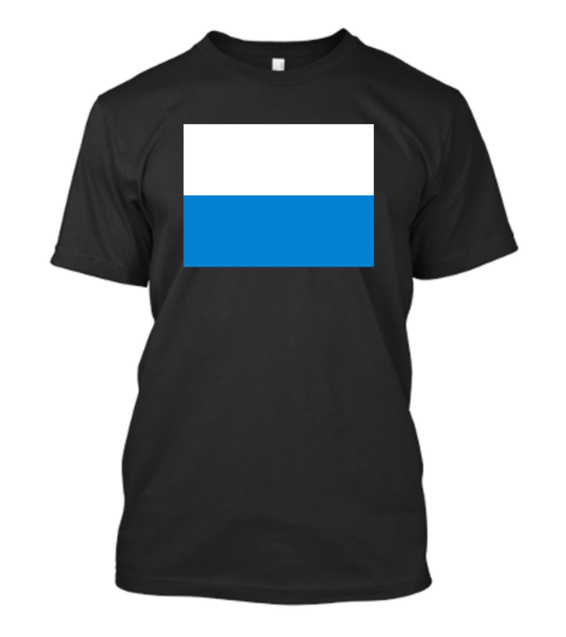 San Marino Flag Simple Color Blocks T-Shirt