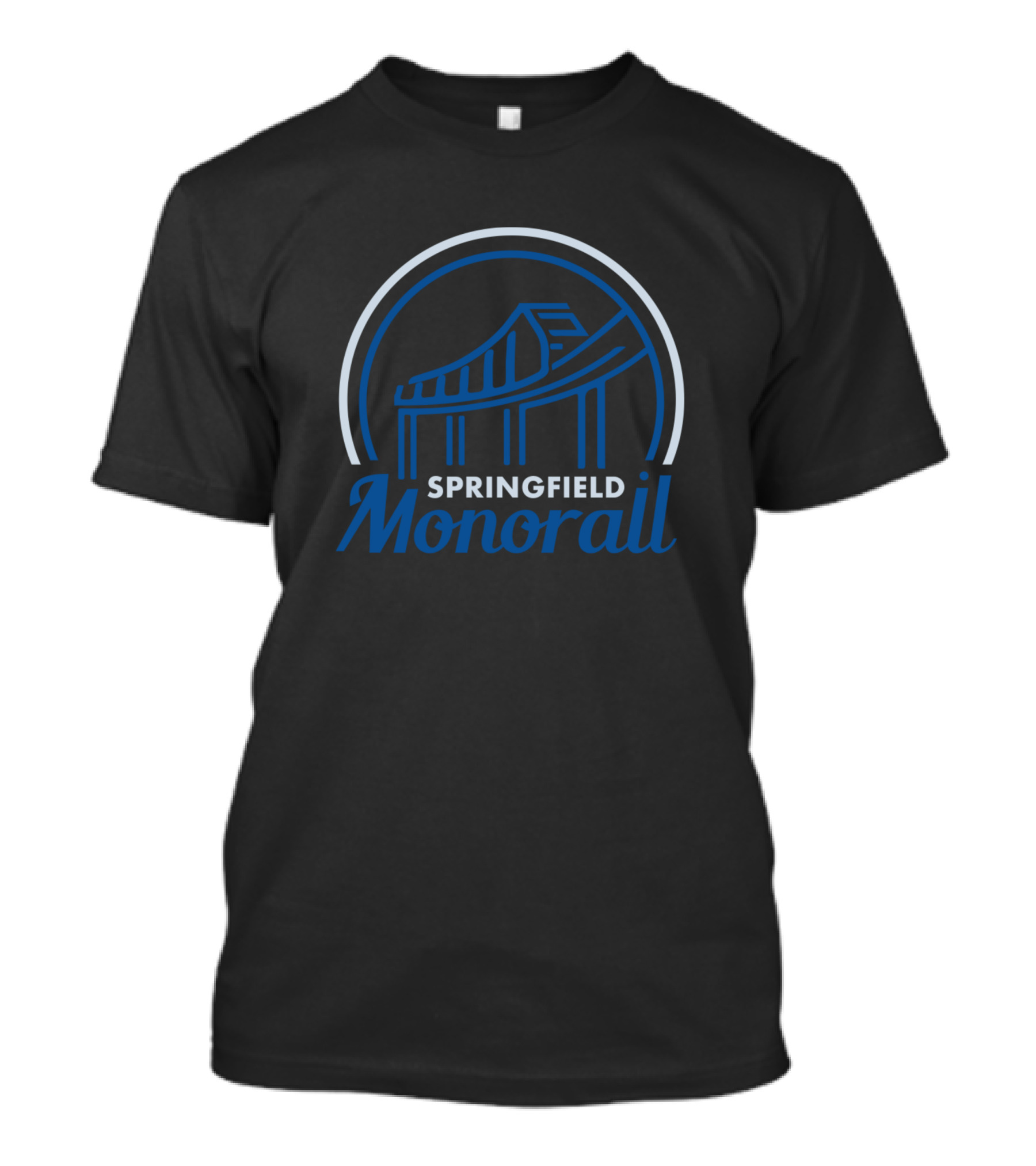 Monorail Springfield Logo Monorail Was A Simpsons Episode T-Shirt