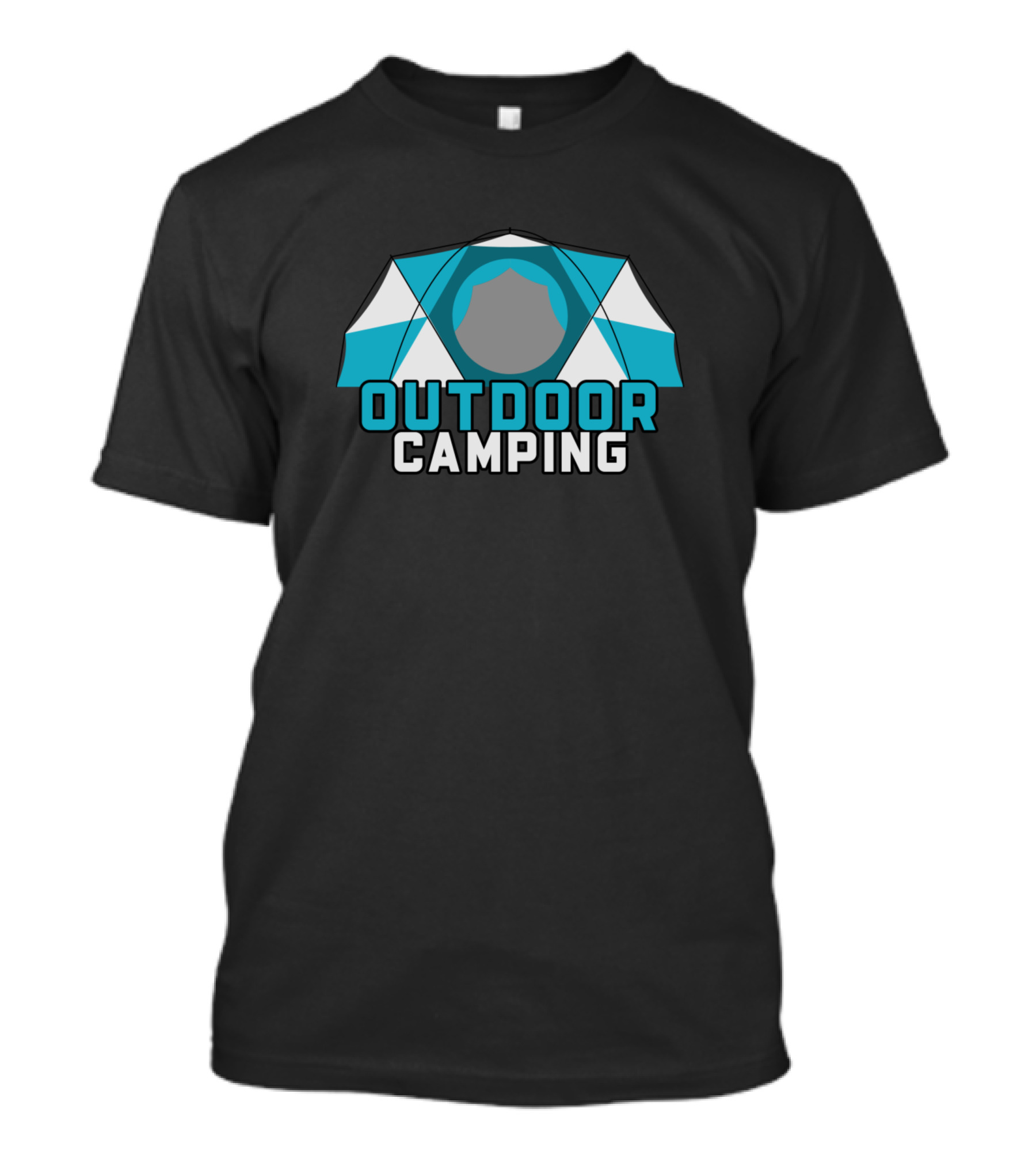 Outdoor Camping Tent Adventure T-Shirt