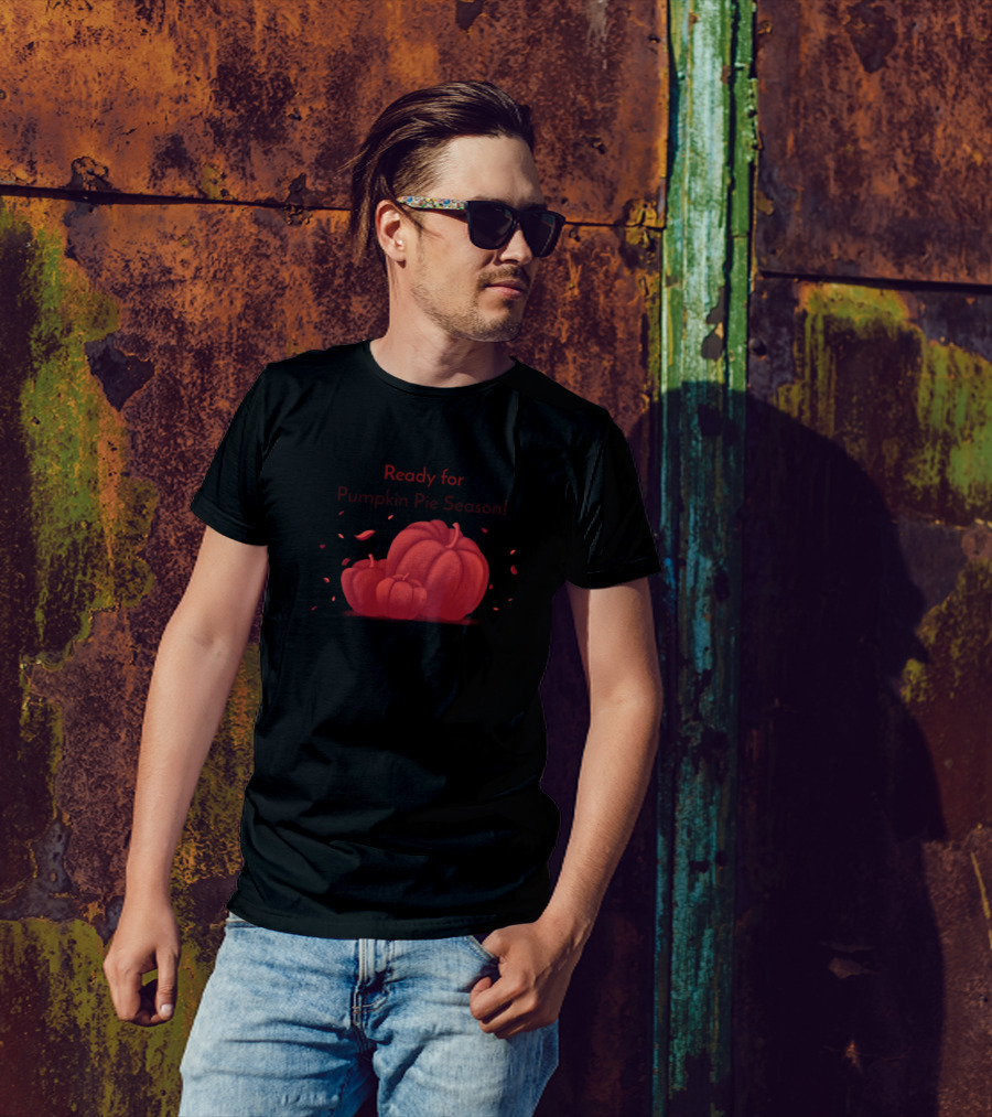 Ready For Pumpkin Pie Season Autumn Harvest T-Shirt