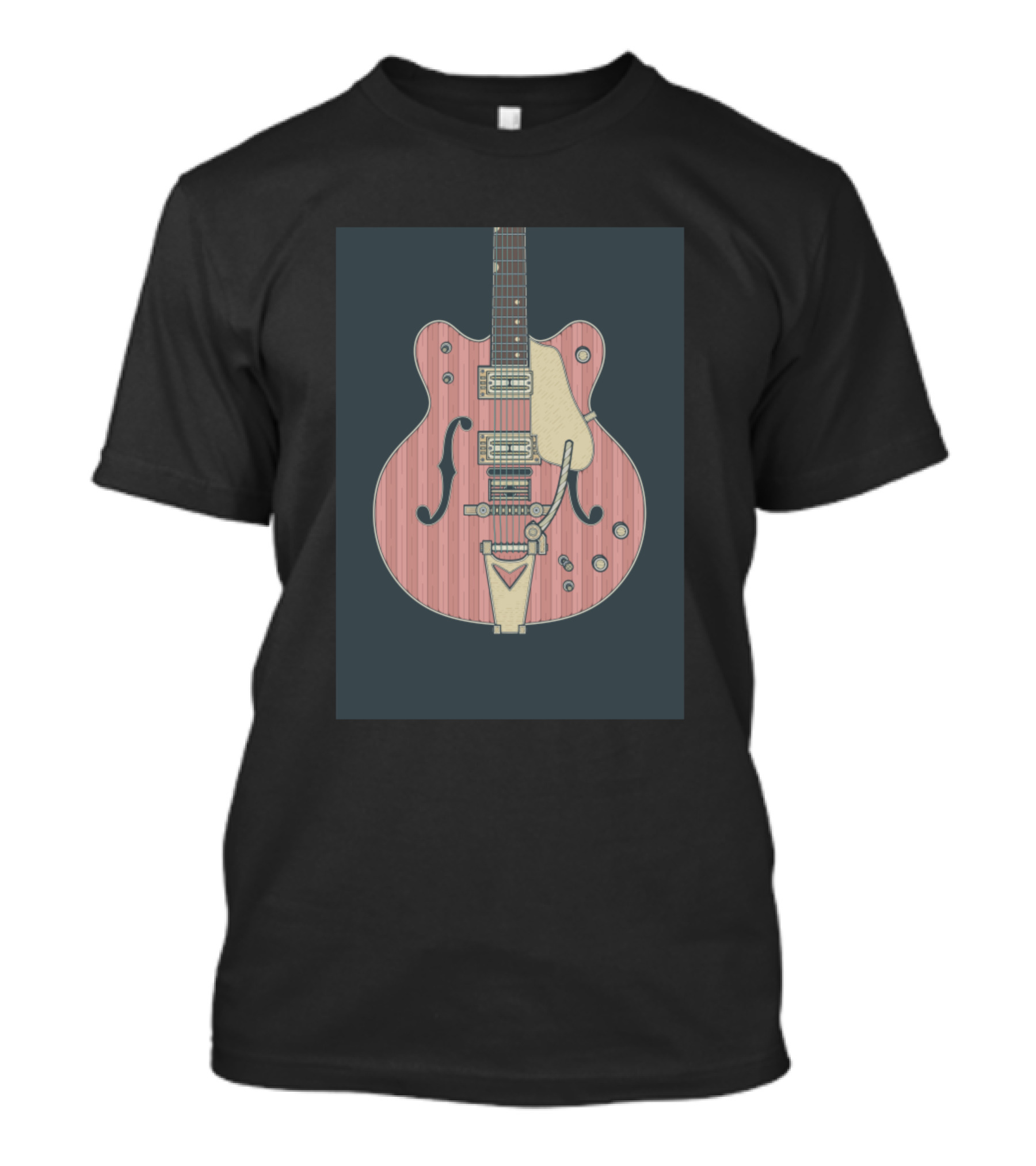 Red Viking Electric Guitar T-Shirt