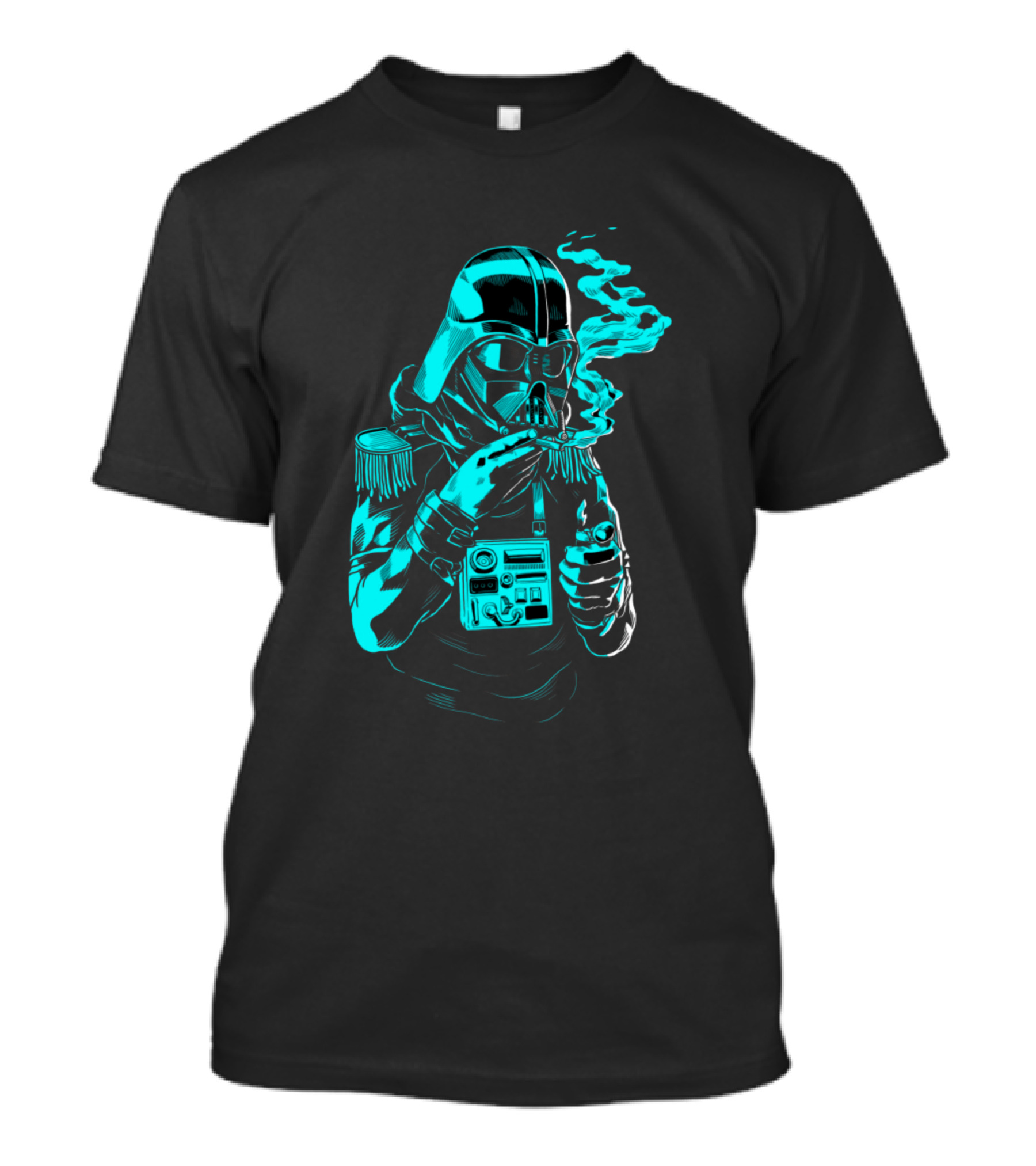 Darth Vader Smoking A Cigarette T-Shirt