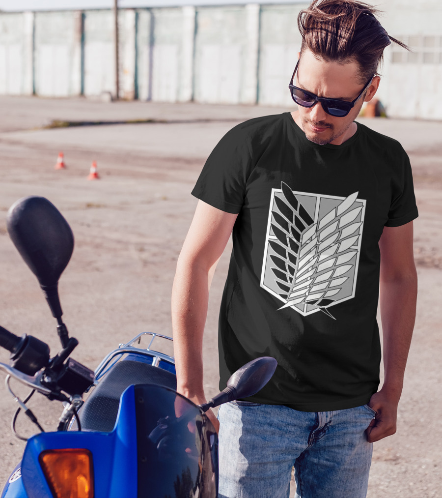 Attack On Titan Survey Corps Wings T-Shirt
