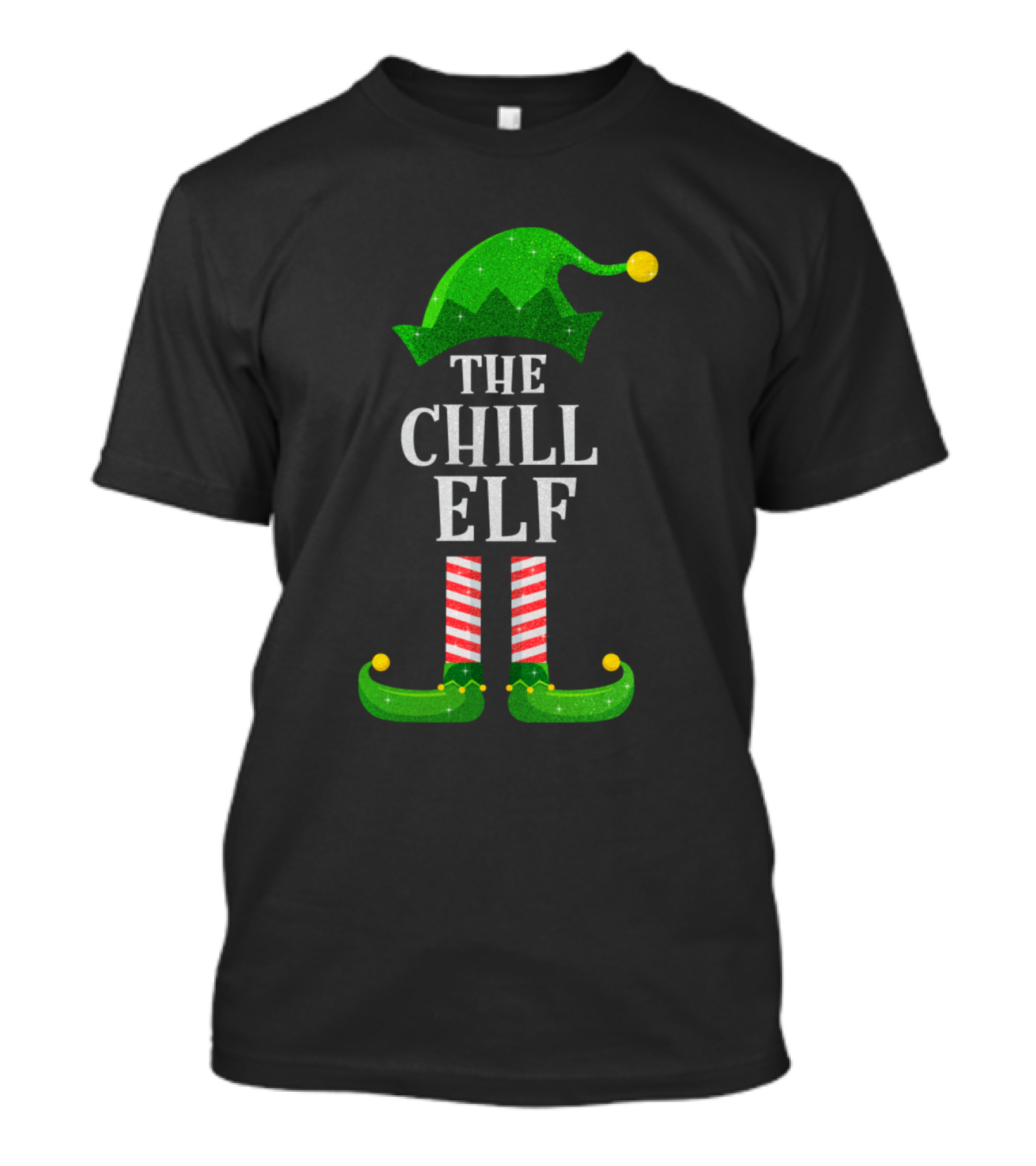 THE CHILL ELF Family Matching Group Christmas T-Shirt