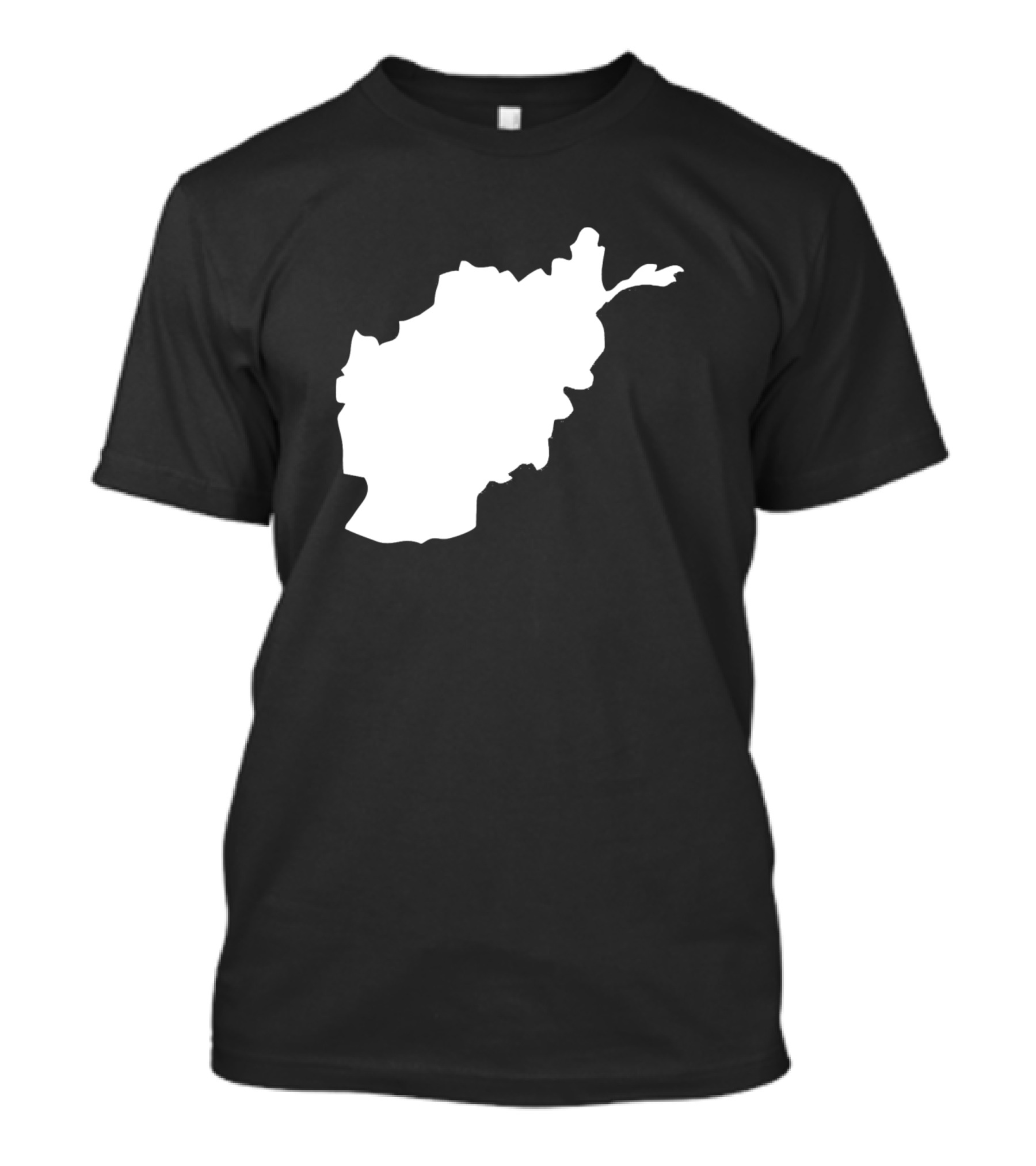 Afghanistan Map T-Shirt