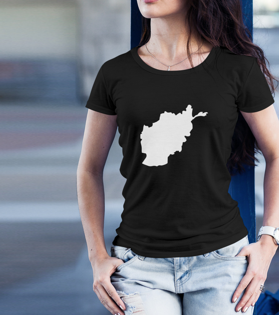 Afghanistan Map T-Shirt