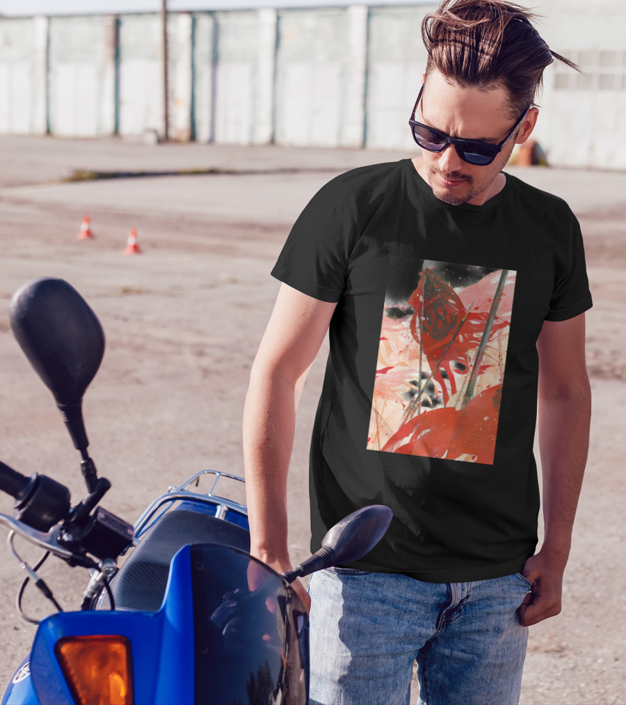 Antiquity War Red Flags Battlefield Scene T-Shirt