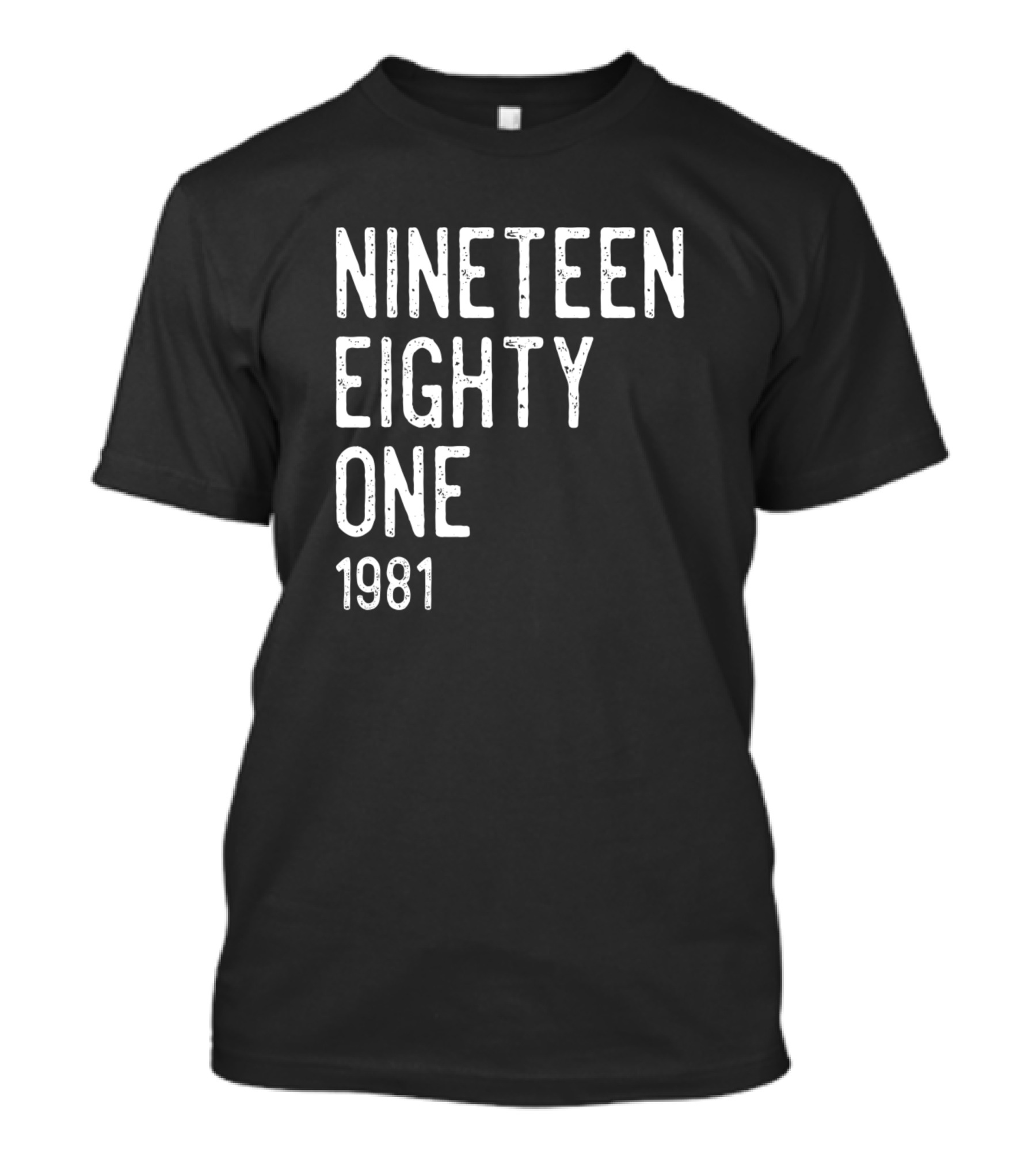 Nineteen Eighty One 1981 Year Awesome Born In 1981 T-Shirt