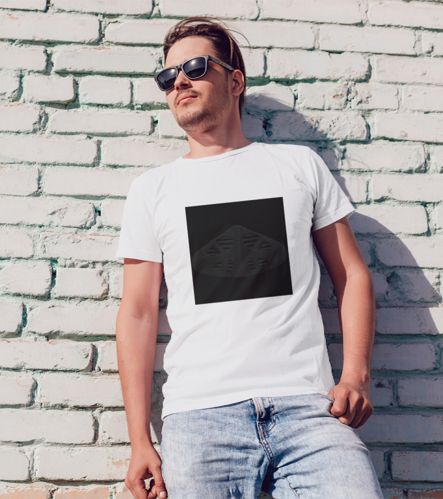 Dune Ornithopter Wing Design Black T-Shirt
