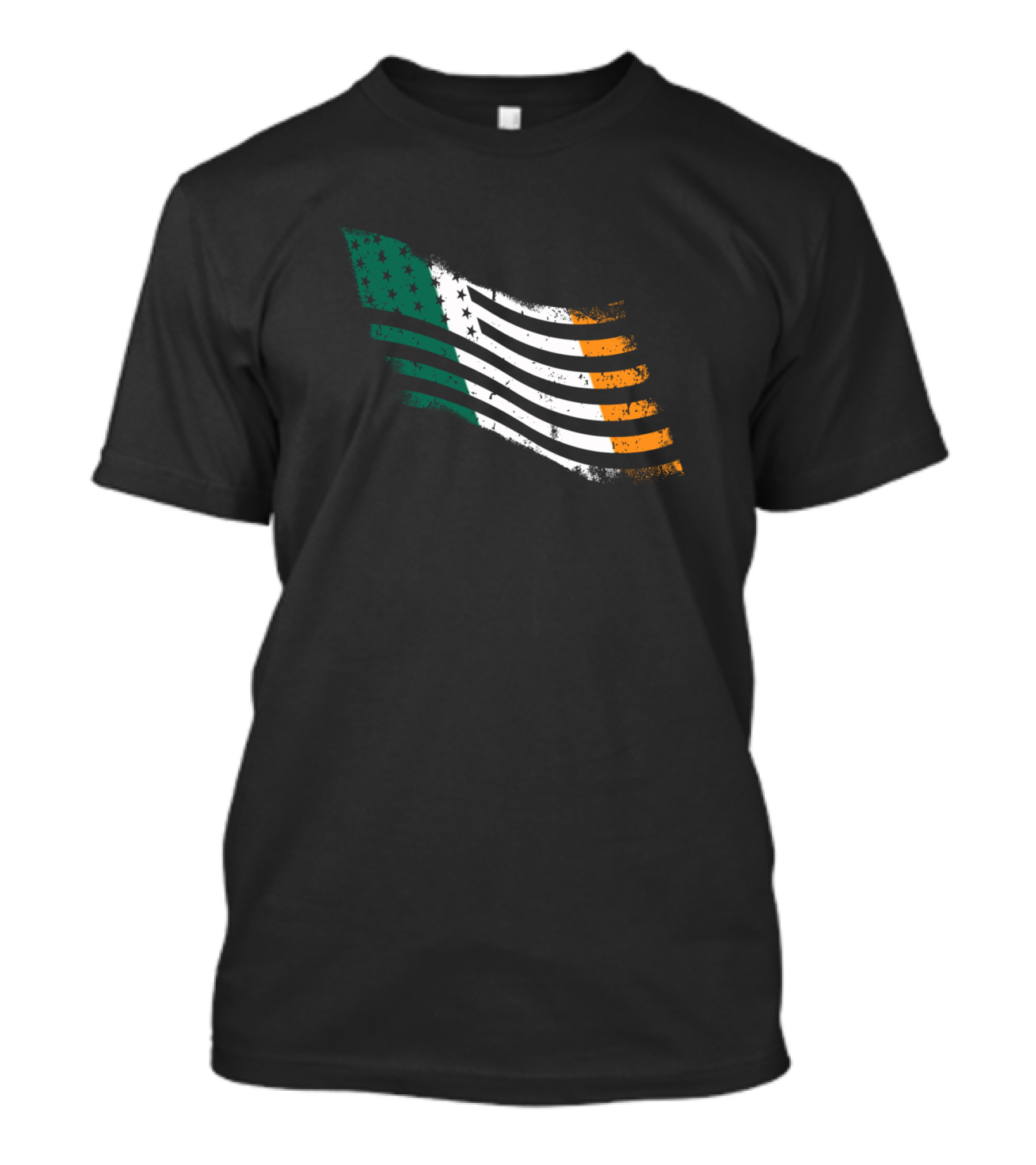 Irish American Hybrid Flag T-Shirt