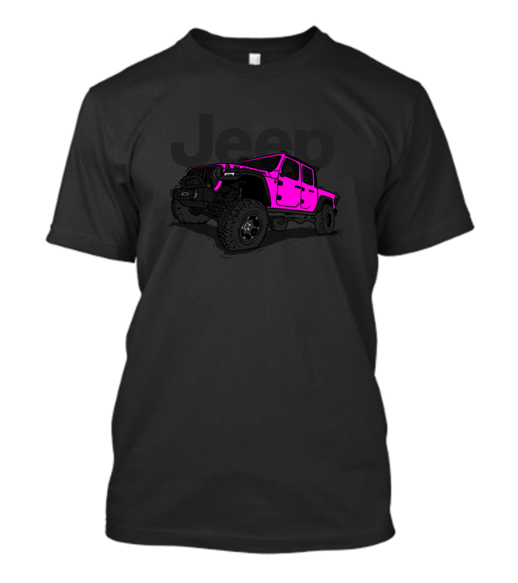 Its A Pink Jeep Thing Essential Rugged Adventure T-Shirt