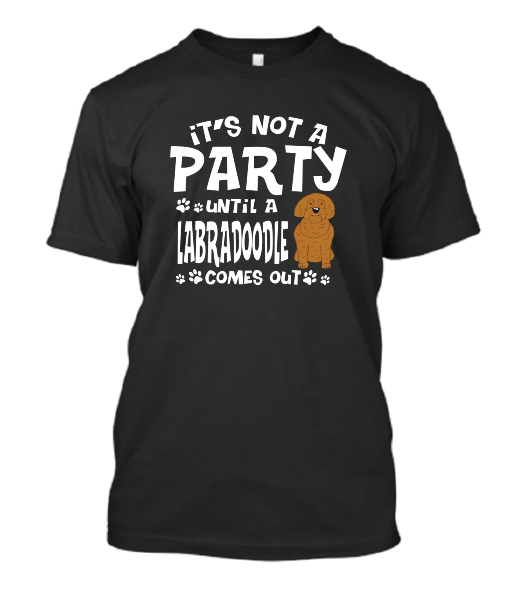 It's Not A Party Until A Labradoodle Comes Out T-Shirt